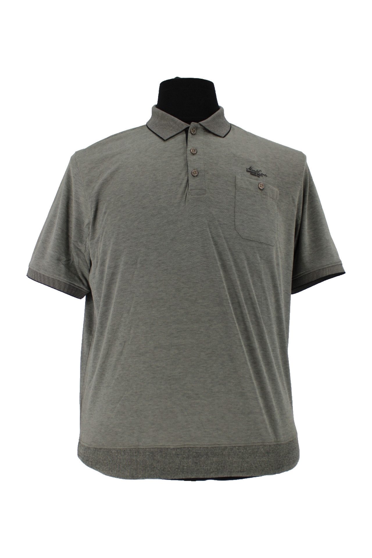 Mode Monte Carlo Poloshirt Polo-Shirt Knopf günstig online kaufen