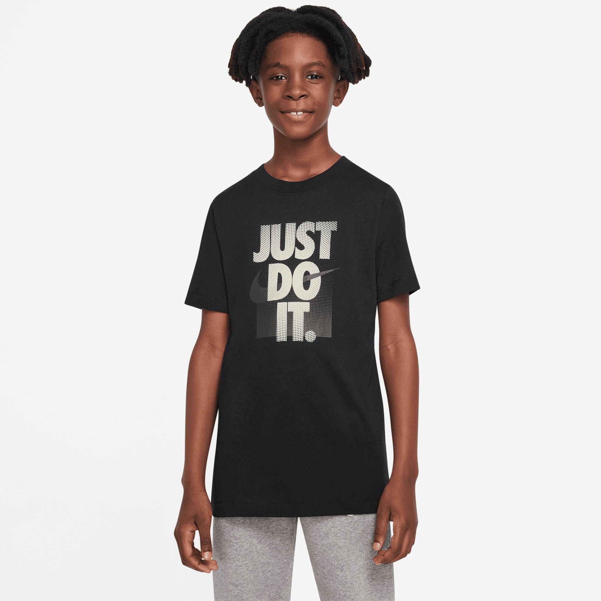 T-Shirt Nike Big T-Shirt Sportswear schwarz Kids'