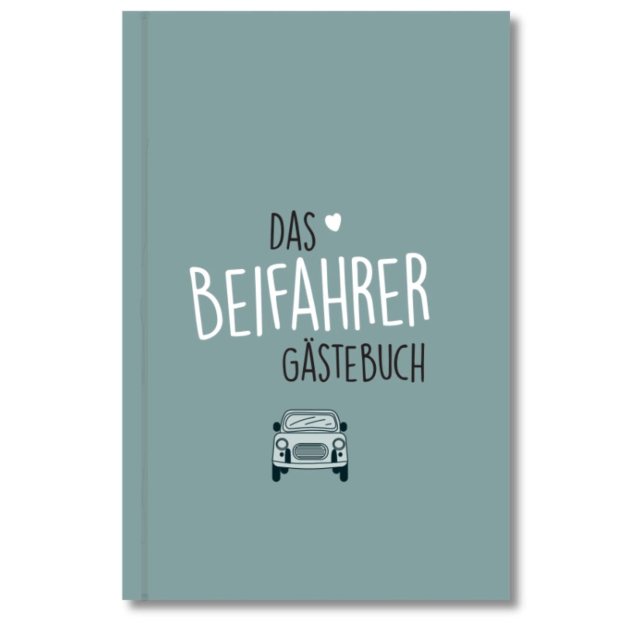 CUPCAKES & KISSES Tagebuch Beifahrer Gästebuch zum Ausfüllen, Geschenk zum 18. Geburtstag
