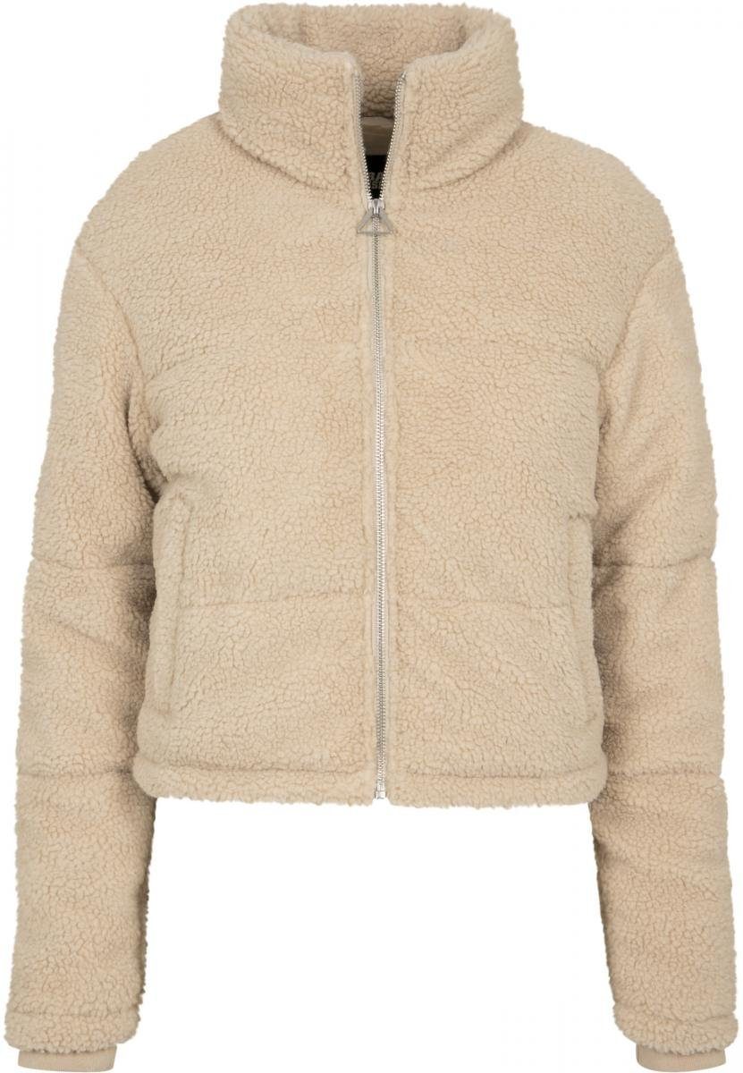 Ladies CLASSICS Jacket (1-St) darksand Sherpa Winterjacke Boxy Damen Puffer URBAN
