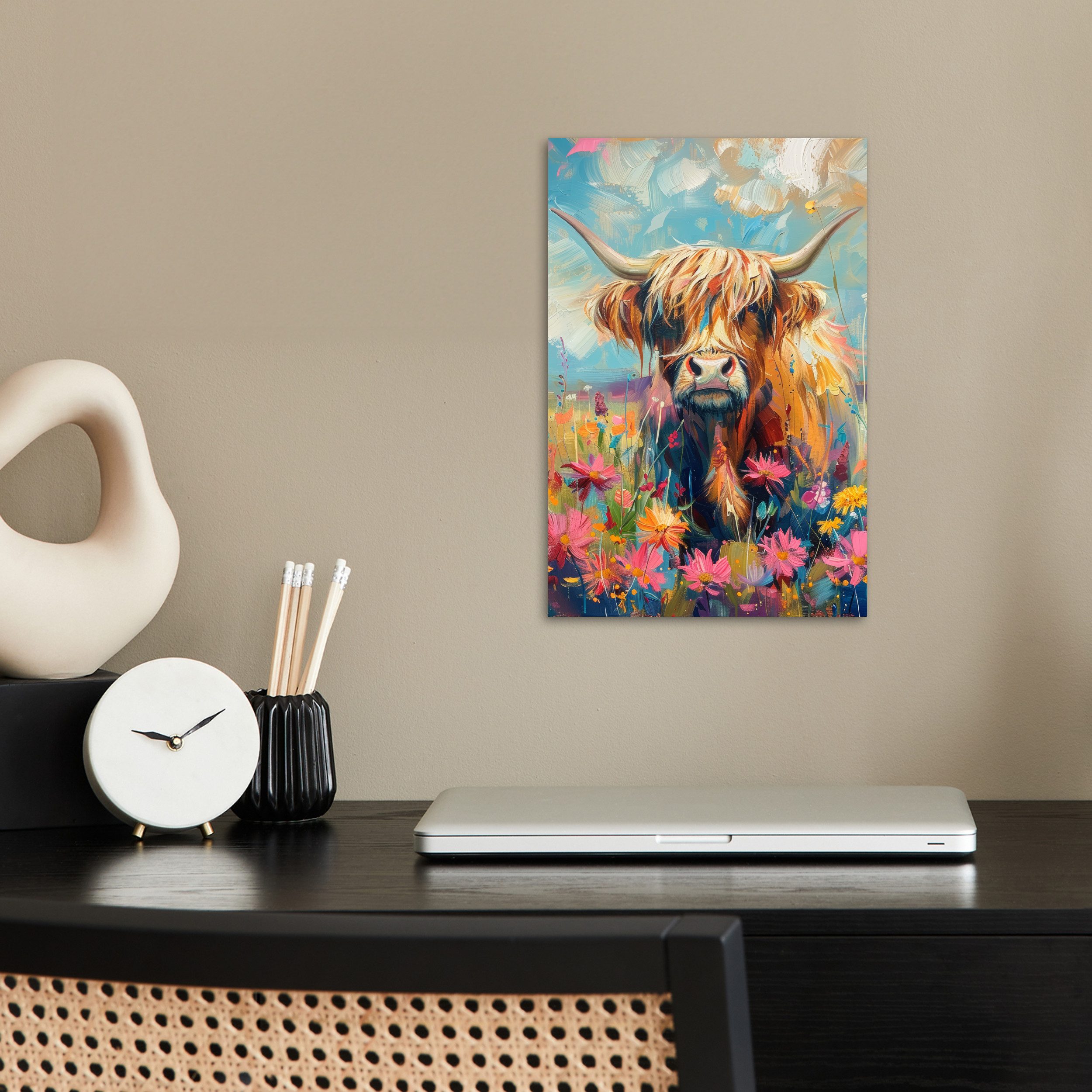 MuchoWow Poster Schottische Hochländer - Natur günstig online kaufen