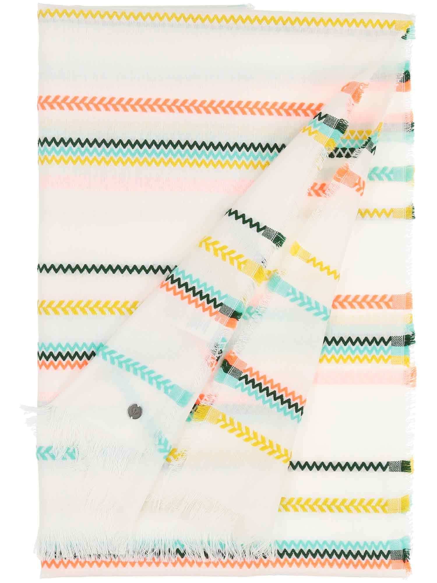 Fraas Modeschal Baumwolle Stola, (keine Fransen)