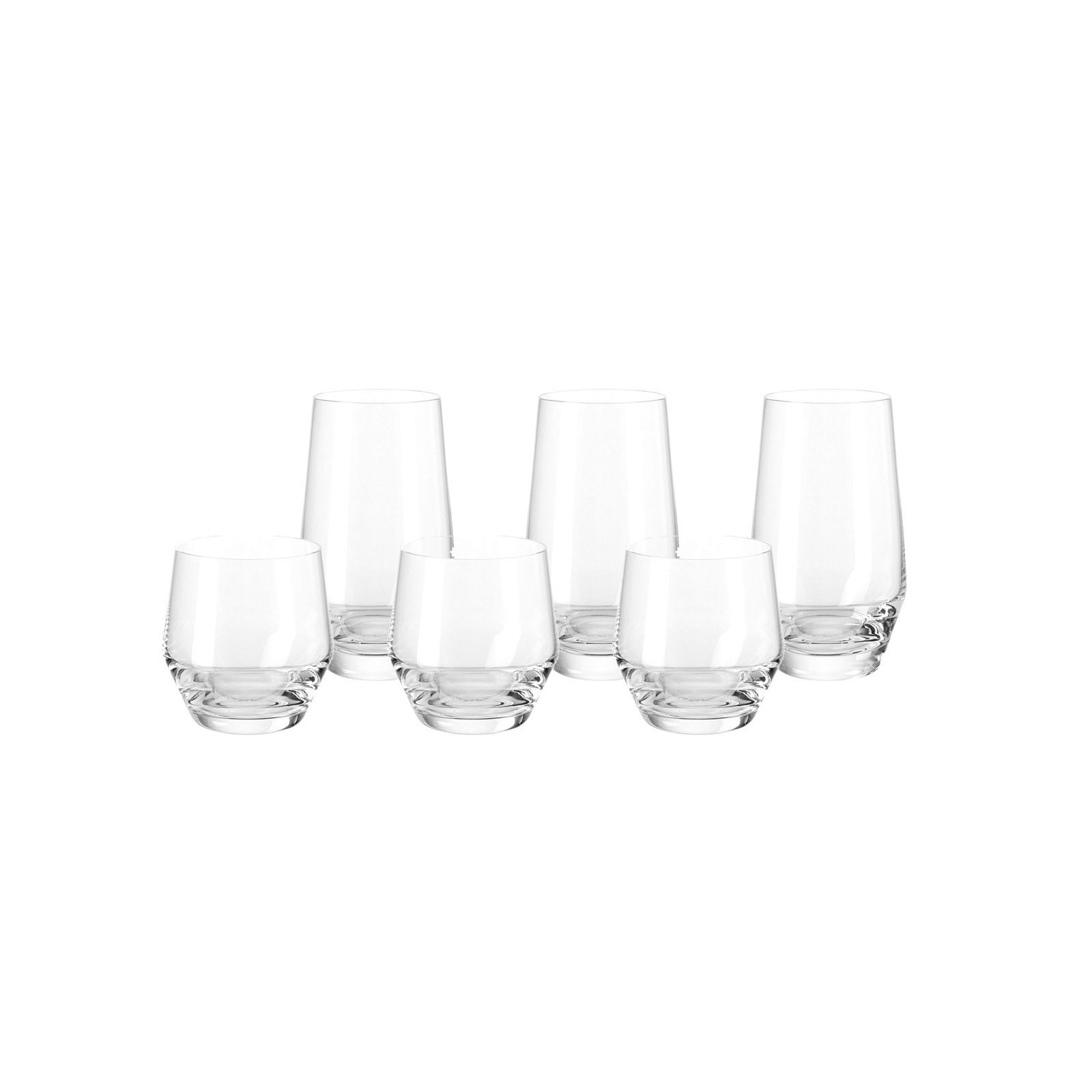 LEONARDO Glas Puccini Trinkgläser 6er Set, Glas