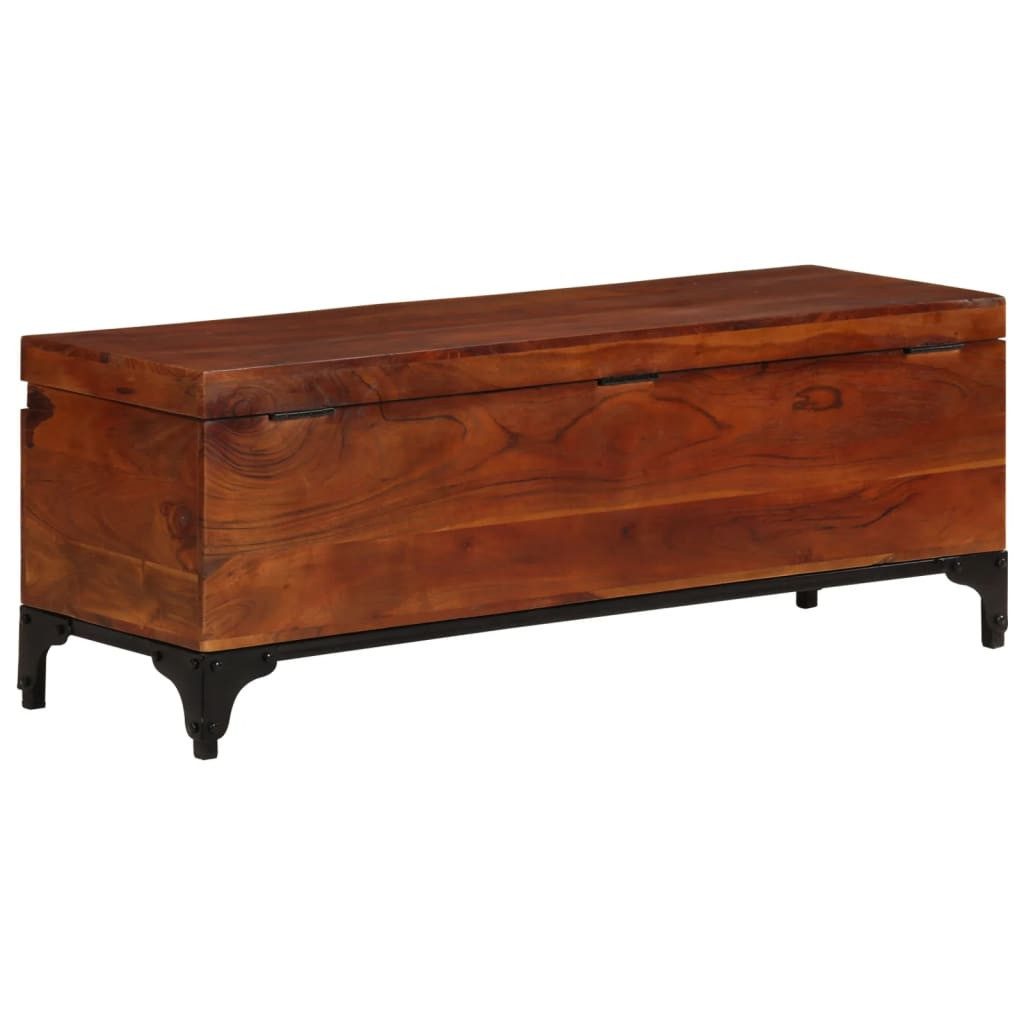 vidaXL Spielzeugtruhe Aufbewahrungstruhe 110x35x41 cm Massivholz