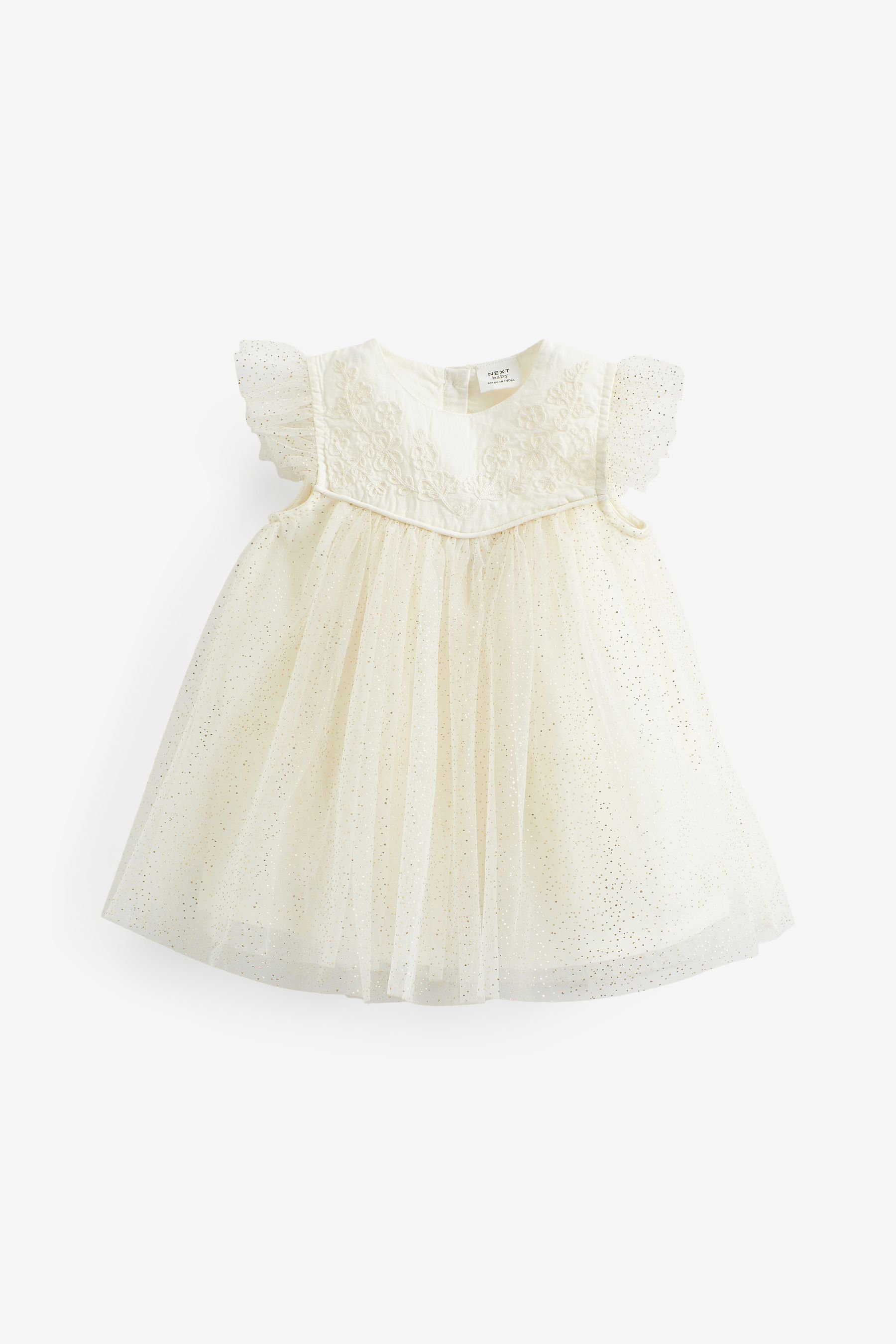 Next Partykleid Baby Kleid für besondere Anlässe (1-tlg) Cream