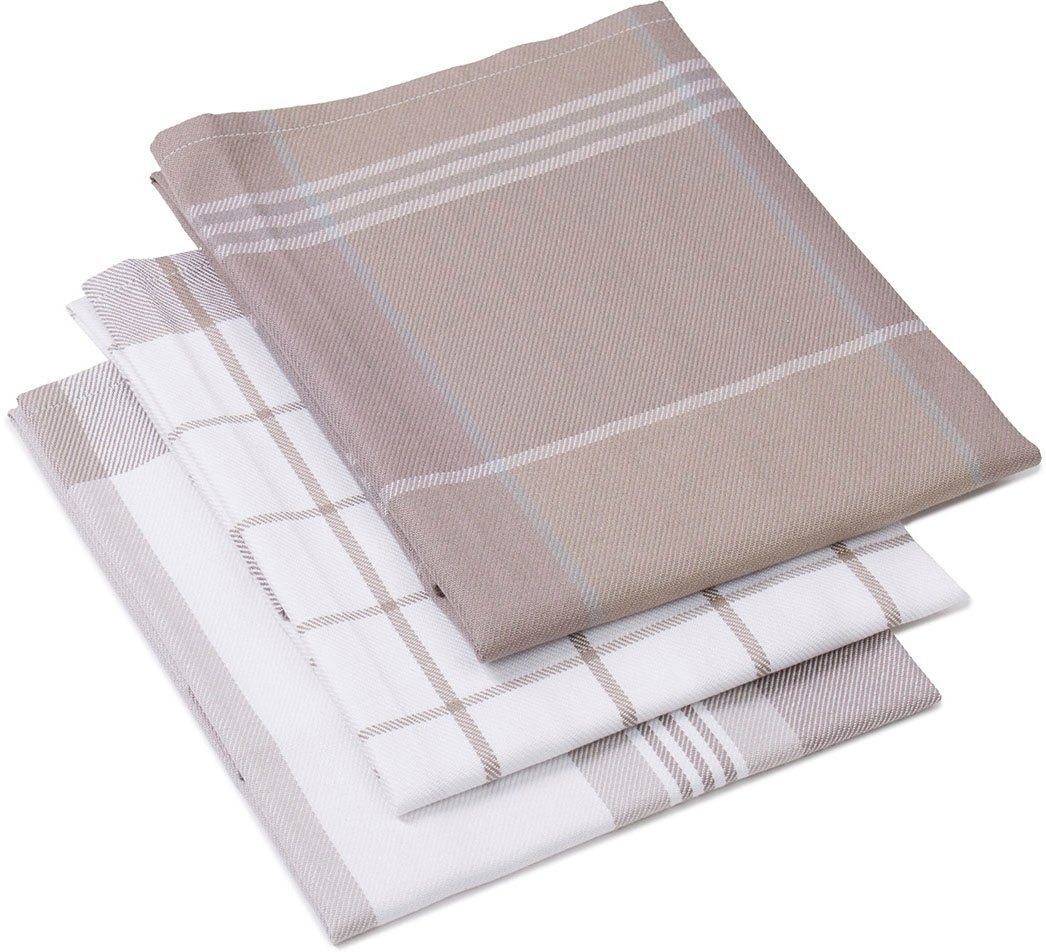 Gözze Geschirrtuch Geschirrtücher, Des. 60058, (Set, 3-tlg), Maß: 50 x 70 c günstig online kaufen