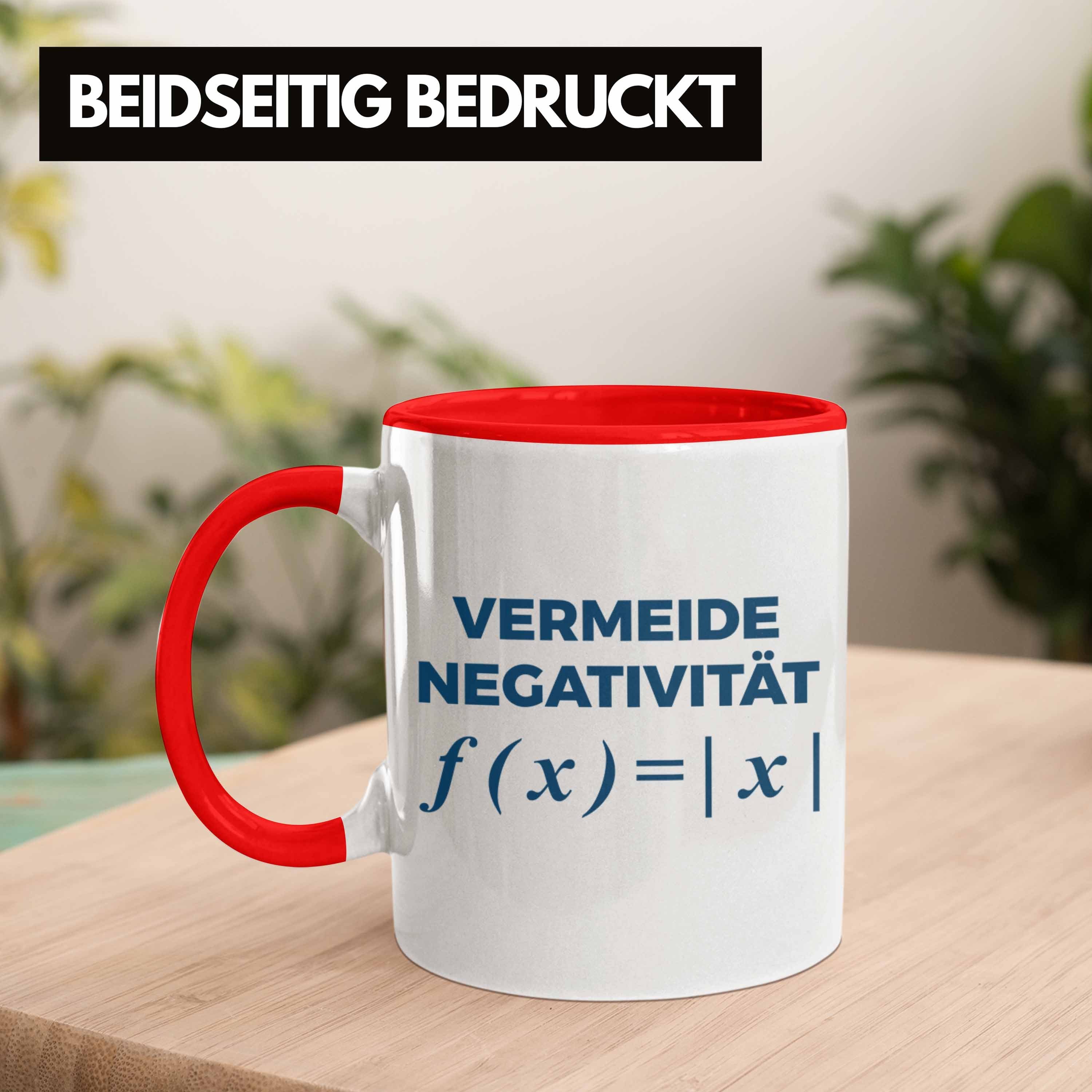 Kaffeetasse Trendation Tassen Spruch Rot Geschenk Mathematiker Mathelehrer Physik Trendation Tasse Tasse Lustig Mathestudent - Physiker