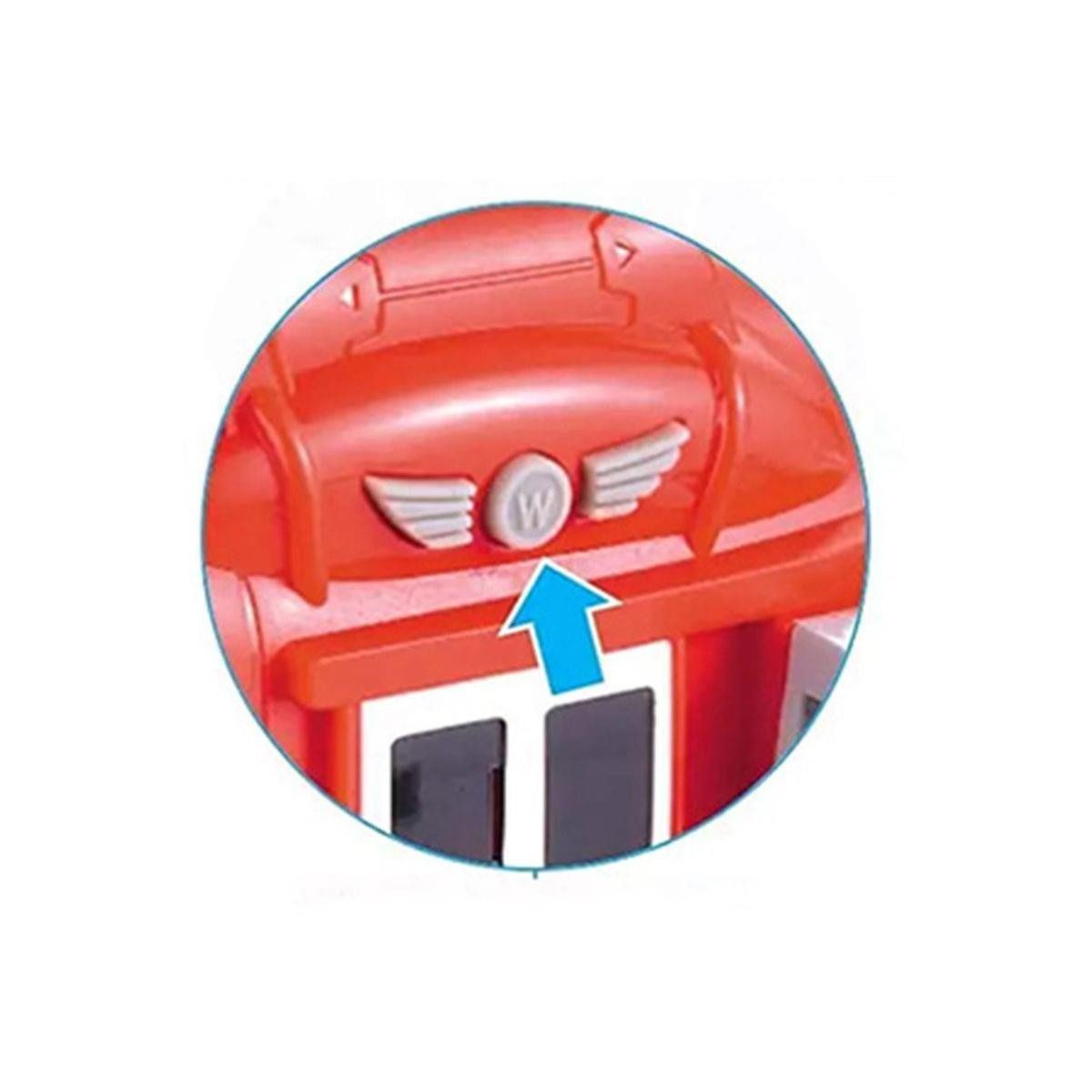 efaso Toy Helicopter with Hook/Carrying Strap/Winch - Toy Helicopter in Red