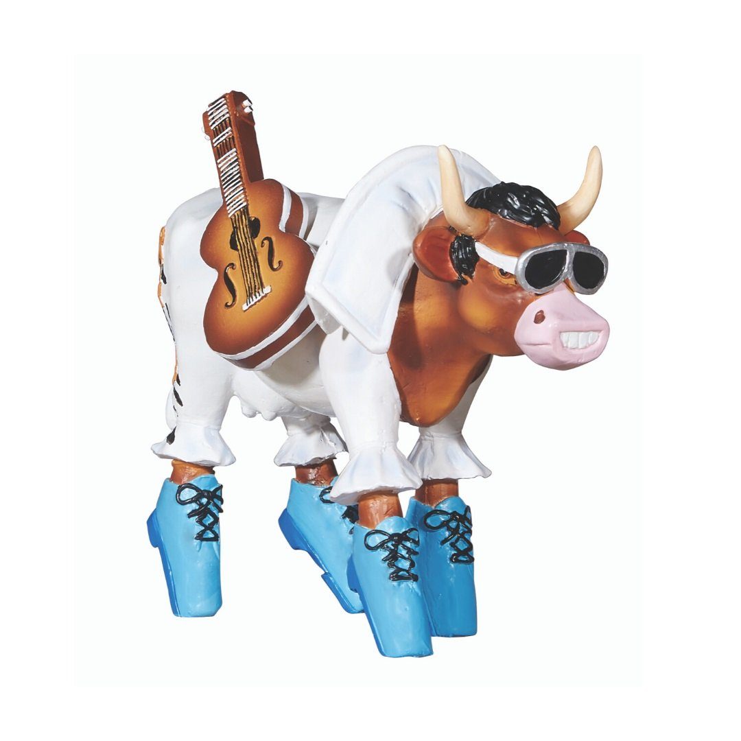 CowParade Dekofigur Rock'n Roll- Cowparade Kuh Medium