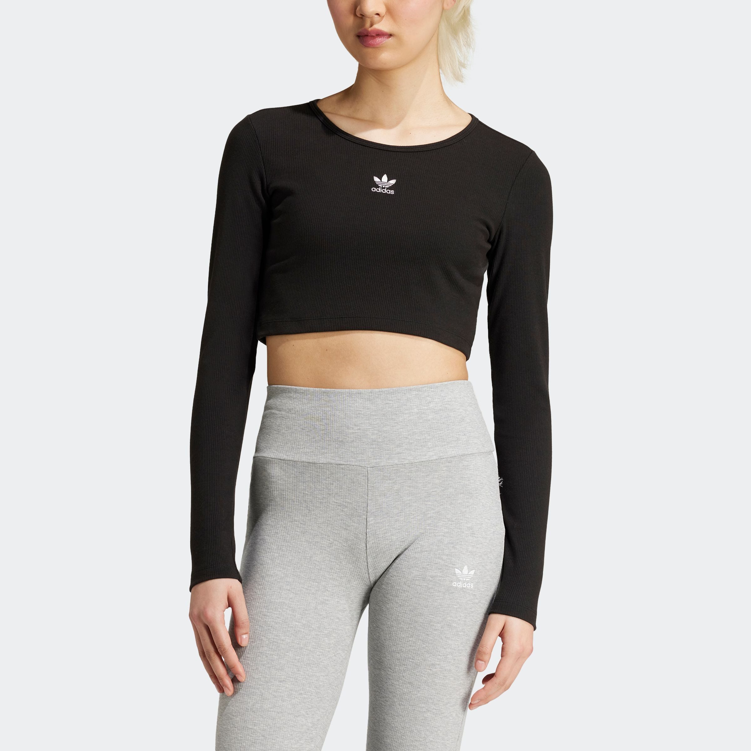 adidas Originals Langarmshirt ESS CROP LS günstig online kaufen