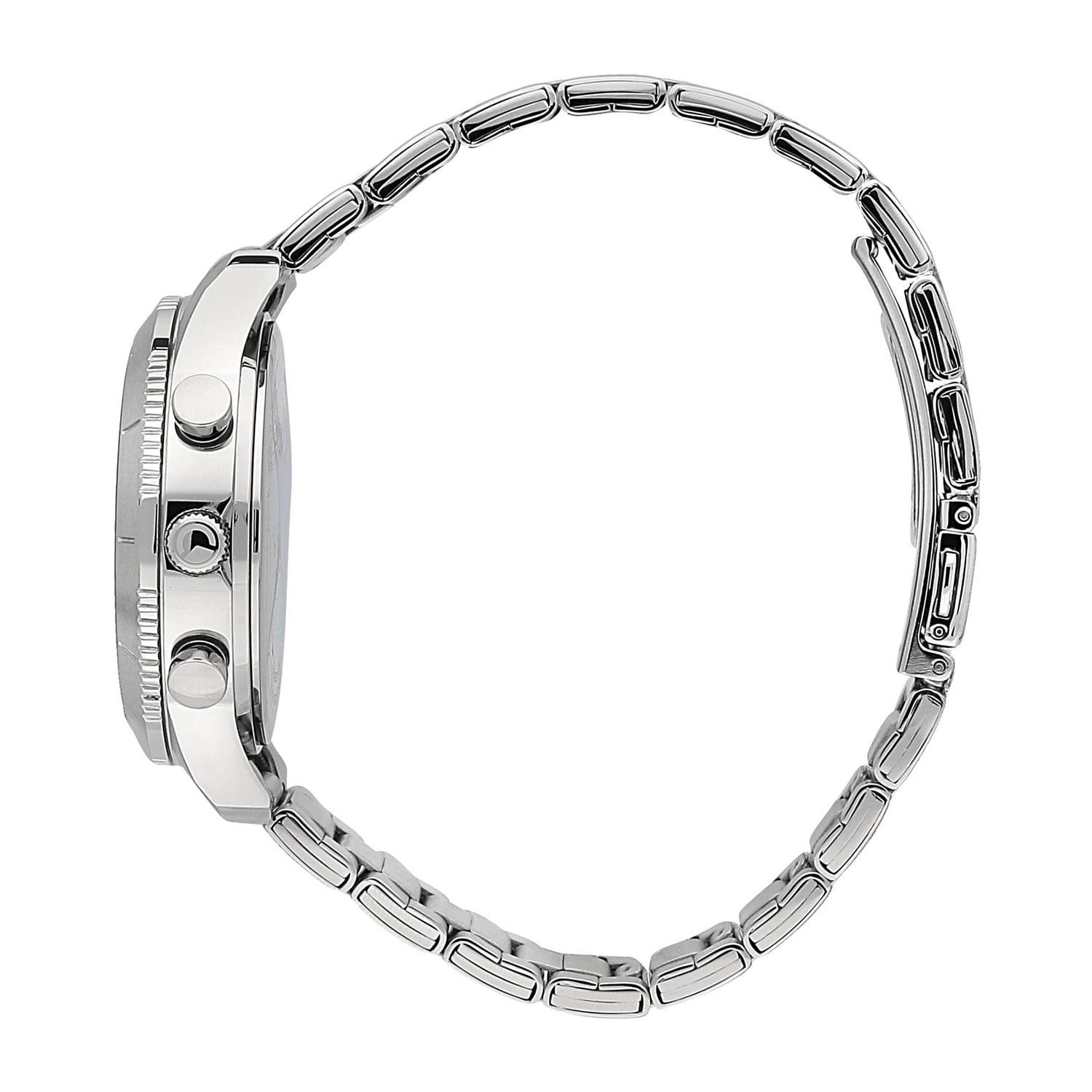 Sector Multifunktionsuhr Sector Herren Armbanduhr Multifunkt, (Multifunktionsuhr), Herrenuhr rund, groß (ca. 45mm), Edelstahlarmband, Fashion-Style
