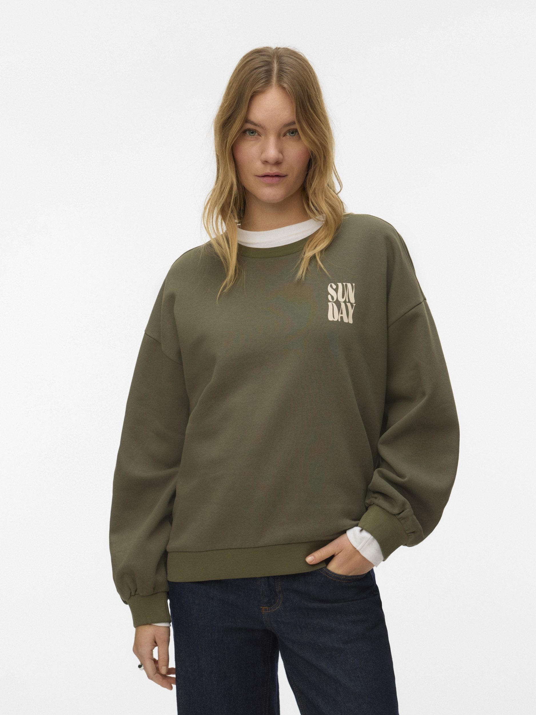 Vero Moda Longsweatshirt VMIMIO L/S SWEATSHIRT JRS BTQ günstig online kaufen
