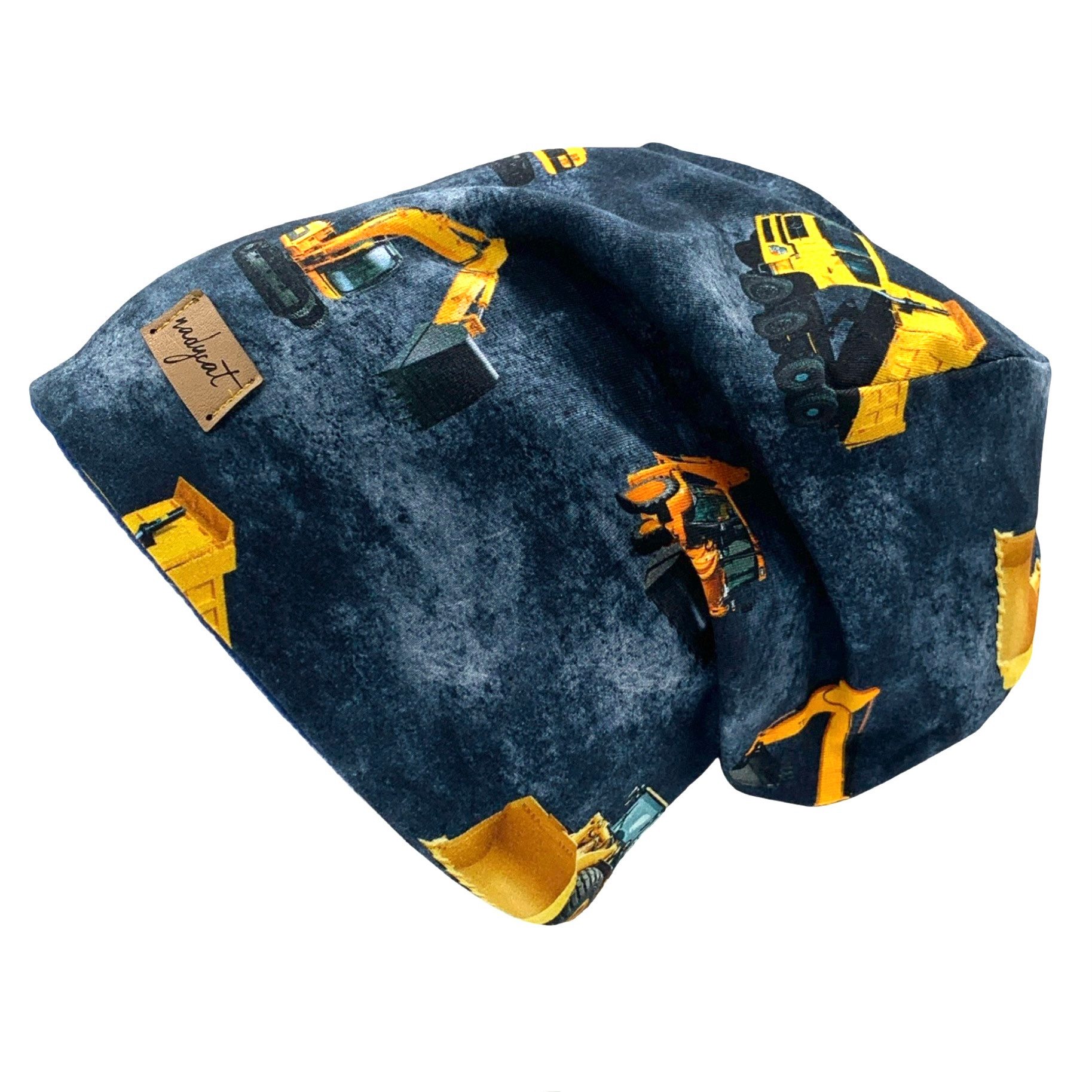 nadycat Beanie BAUFAHRZEUGE Bagger-LKW jeans-dunkelblau (2-St) günstig online kaufen
