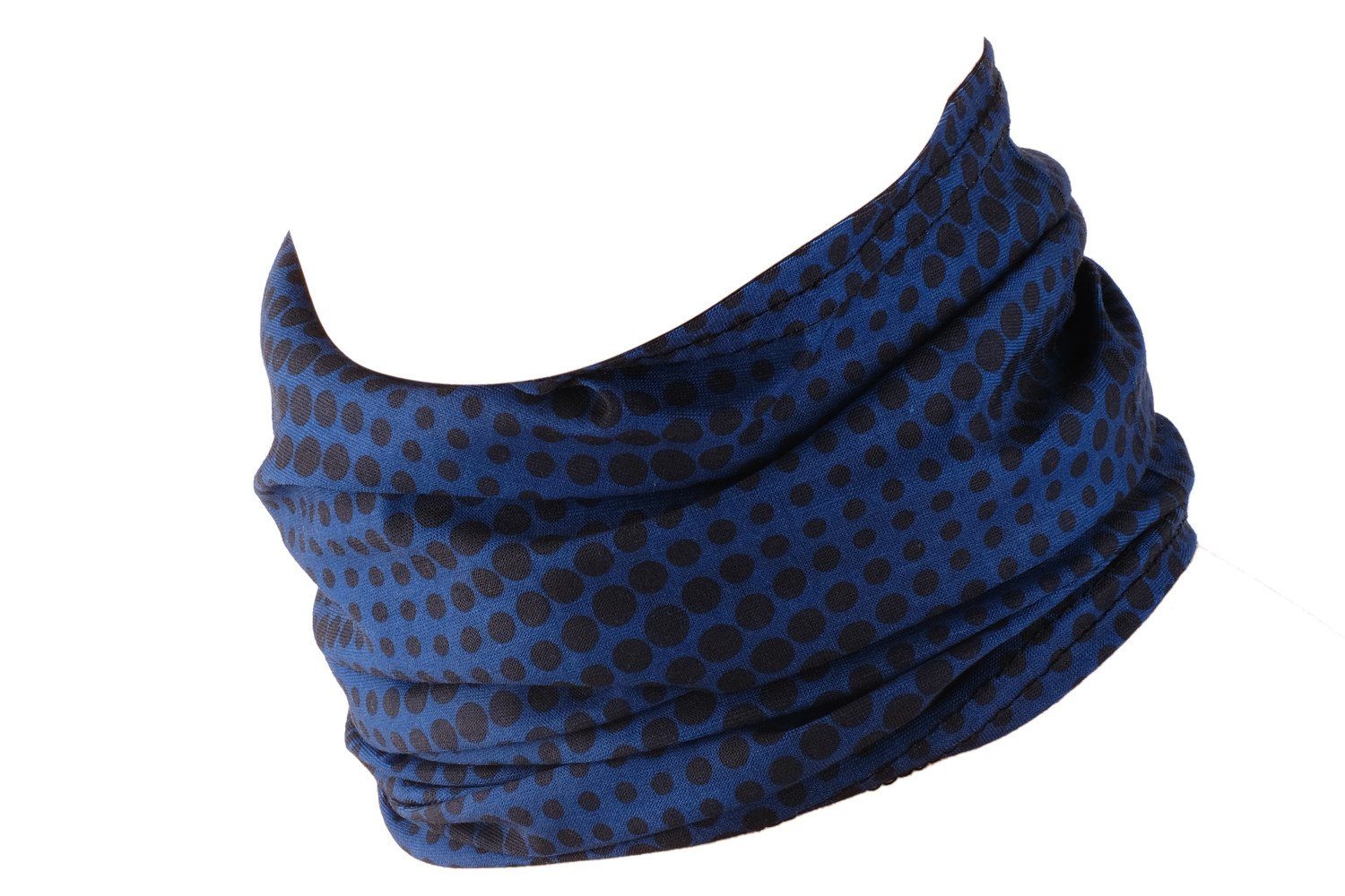 schwarze Streifen Multifunktionstuch Hilltop Kopftuch, Motorradtuch - Schlauchtuch blau Halstuch, Bandana,