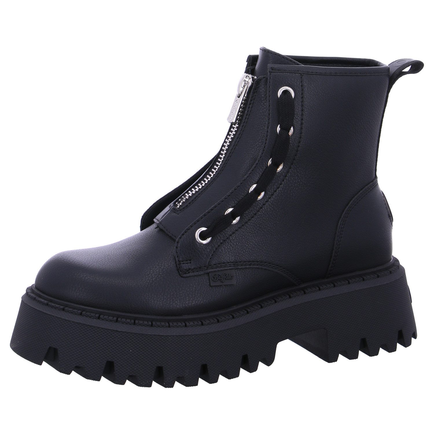 Buffalo Aspen Front Zip Schnürstiefel günstig online kaufen