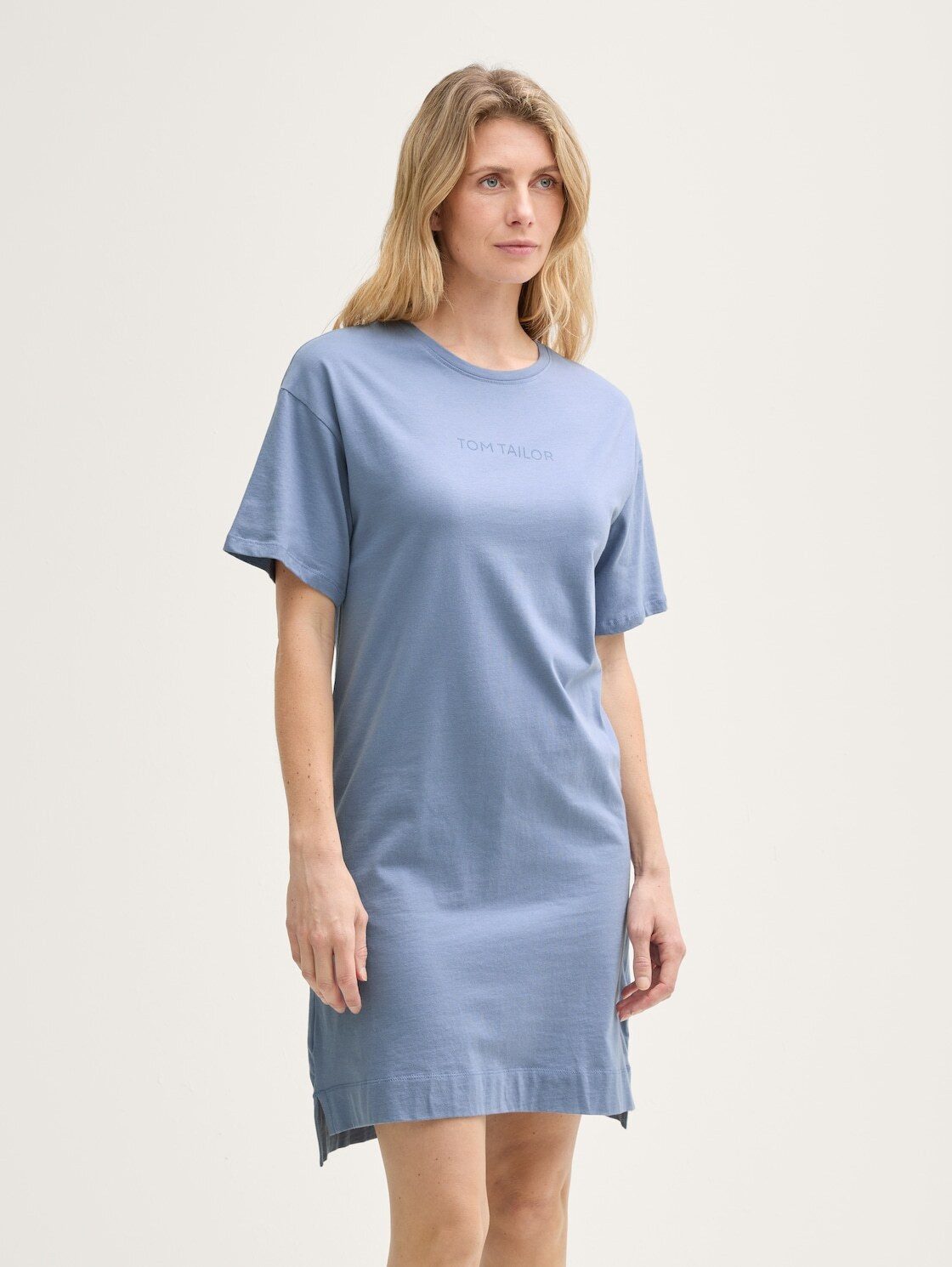 TOM TAILOR Nachthemd Bodywear Nachthemd mit Logo Print günstig online kaufen