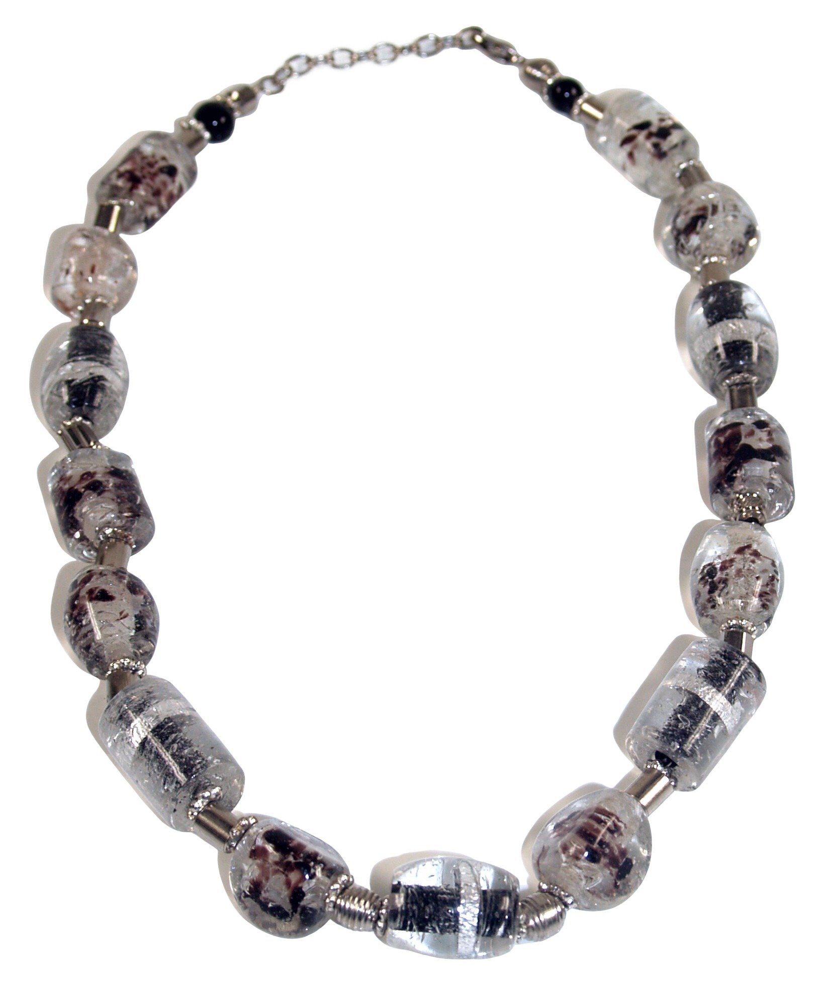 Guru-Shop Perlenkette Modeschmuck, Boho Perlenkette - Modell 4
