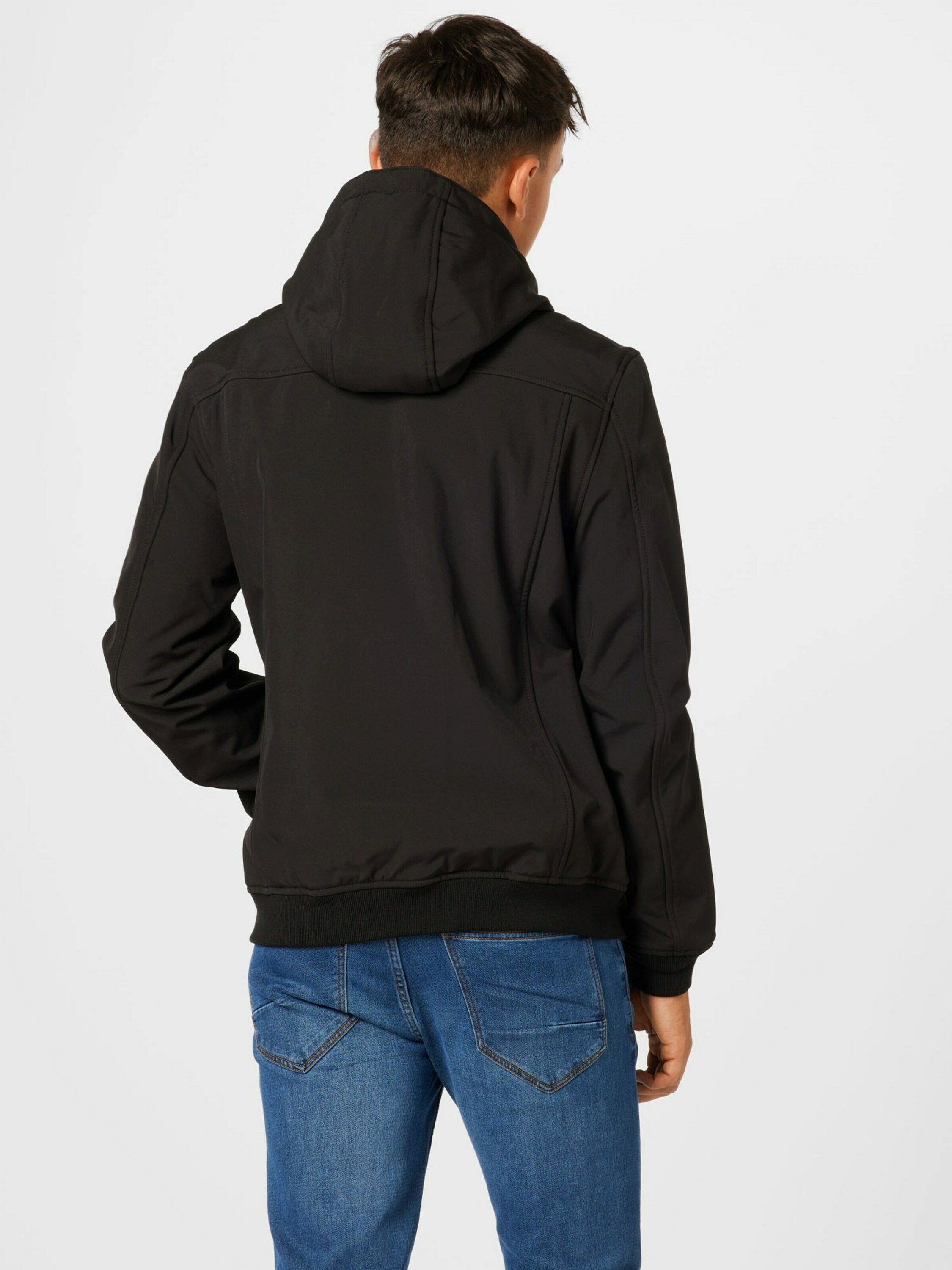 Lyle & Scott (1-St) Softshelljacke jet black