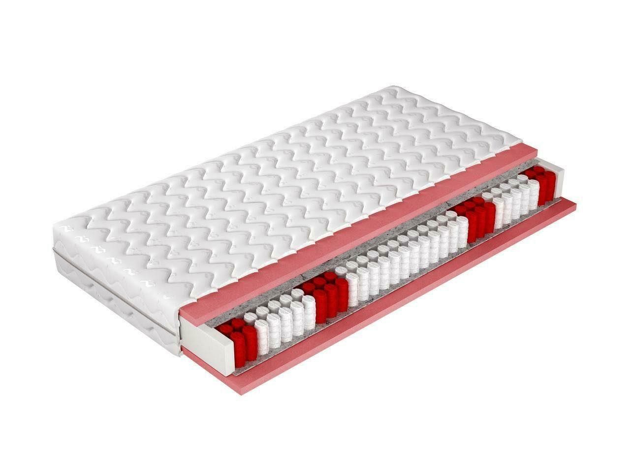 Latexmatratze Hochwertige 7-Zonen Matratze für Hotelbett im Schlafzimmer, JVmoebel, 18 cm hoch, Made in Europa