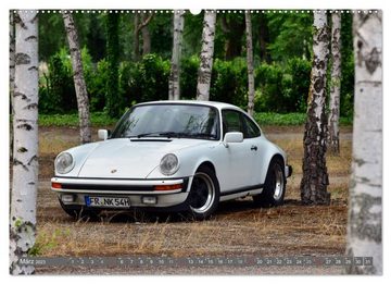 CALVENDO Wandkalender Porsche 911SC - zwei starke Typen (Premium, hochwertiger DIN A2 Wandkalender 2023, Kunstdruck in Hochglanz)