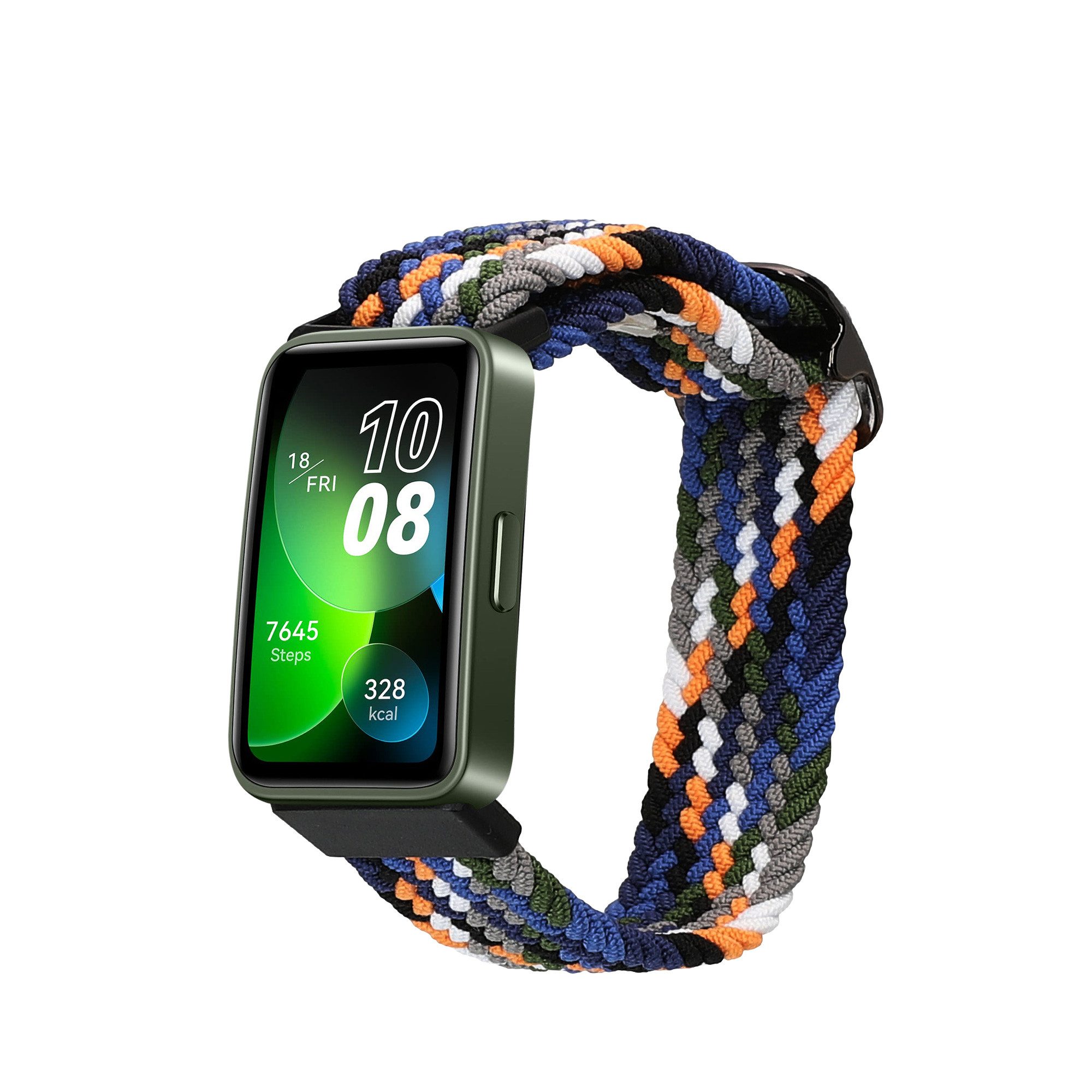 kwmobile Uhrenarmband Armband für Huawei Band 10 / 9 / 8, Nylon Fitnesstrac günstig online kaufen