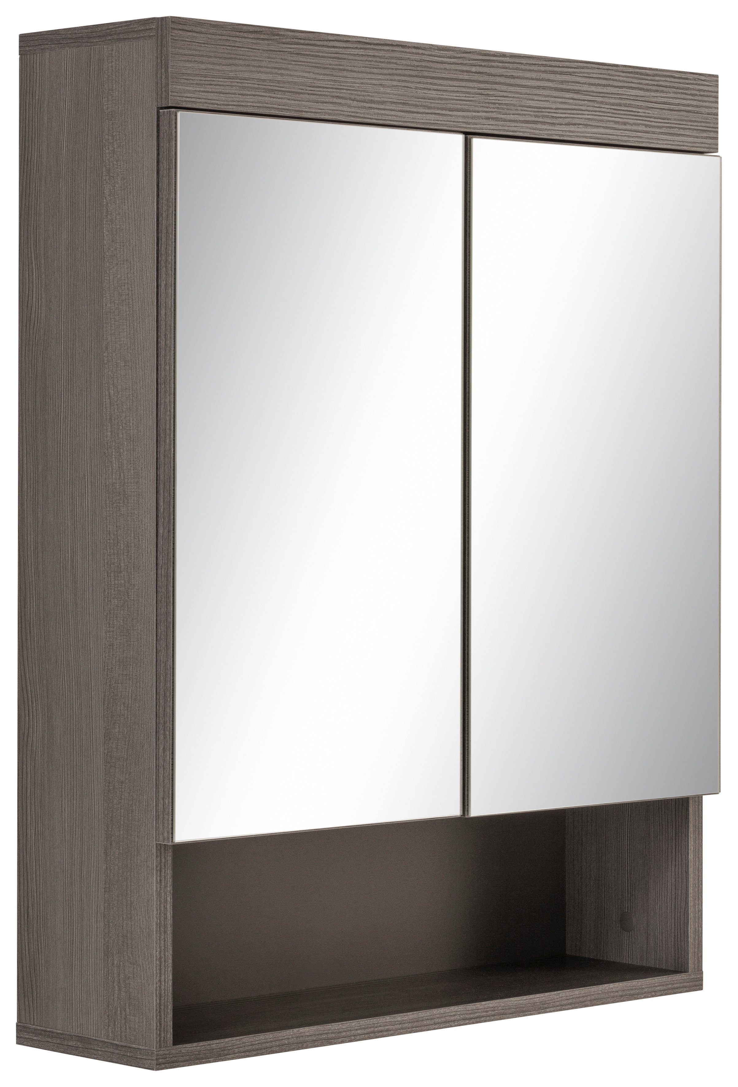 welltime Spiegelschrank Royan Spiegelschrank mit 2 Türen & 1 Fach - (B/T/H) günstig online kaufen