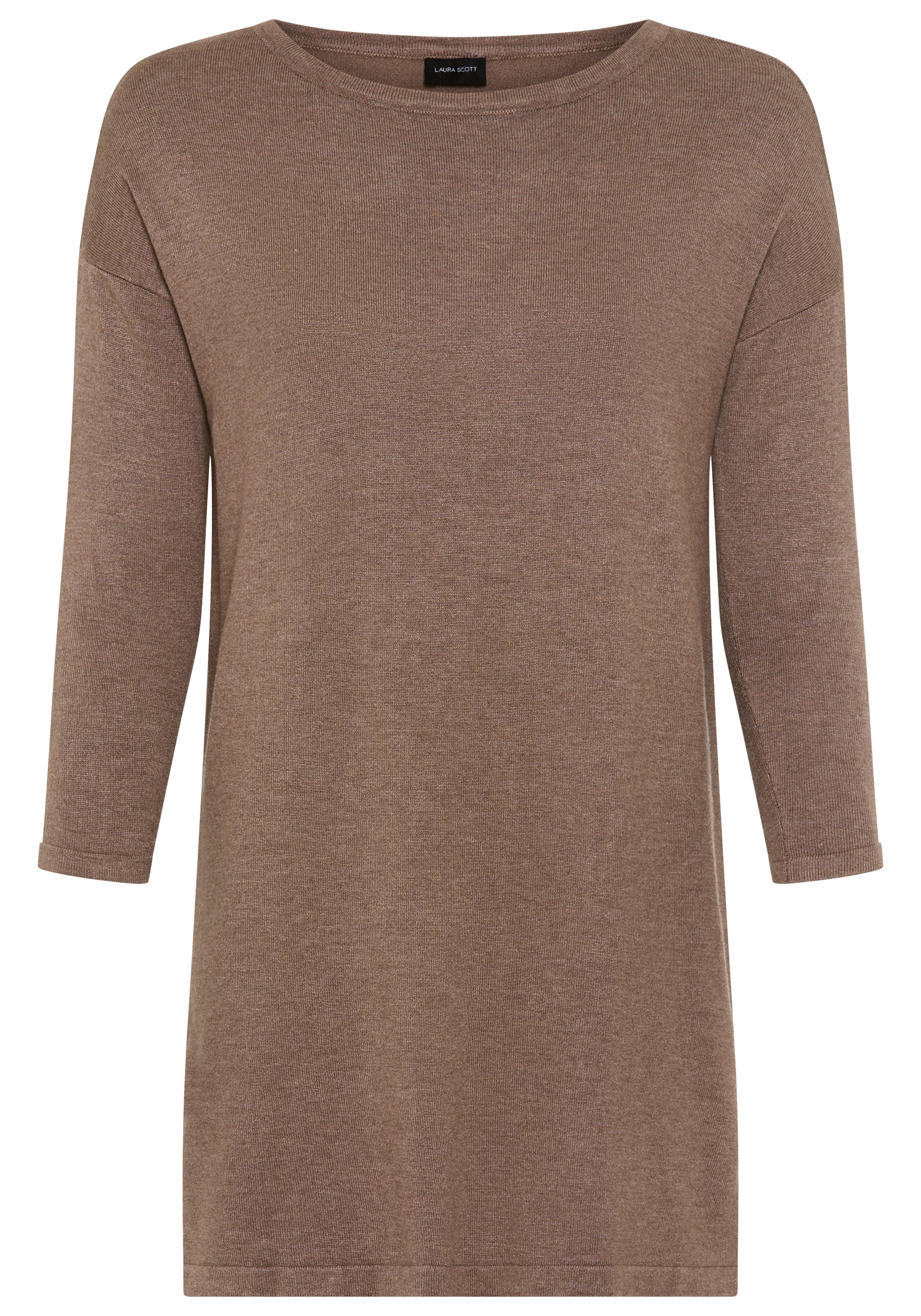 Laura Scott Longpullover mit Seitenschlitz günstig online kaufen