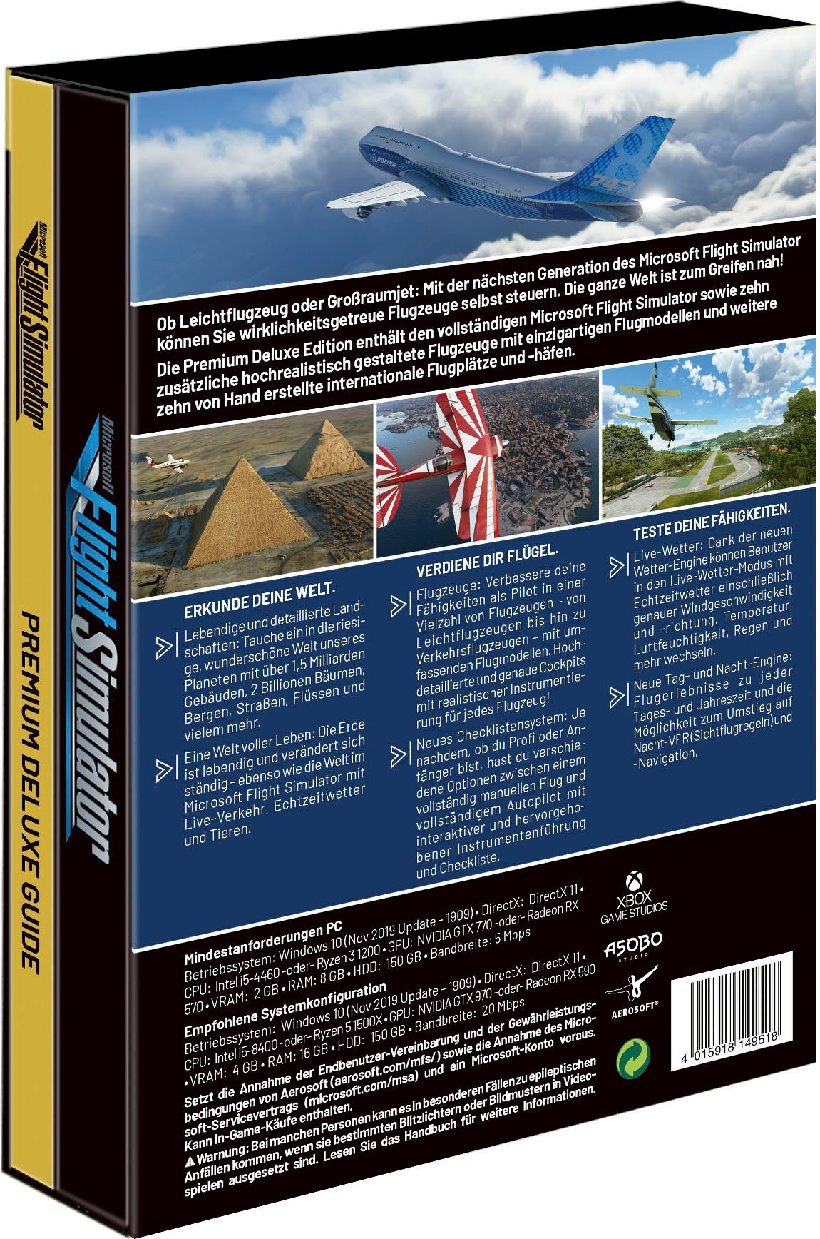 Flight Simulator Premium Deluxe Edition PC