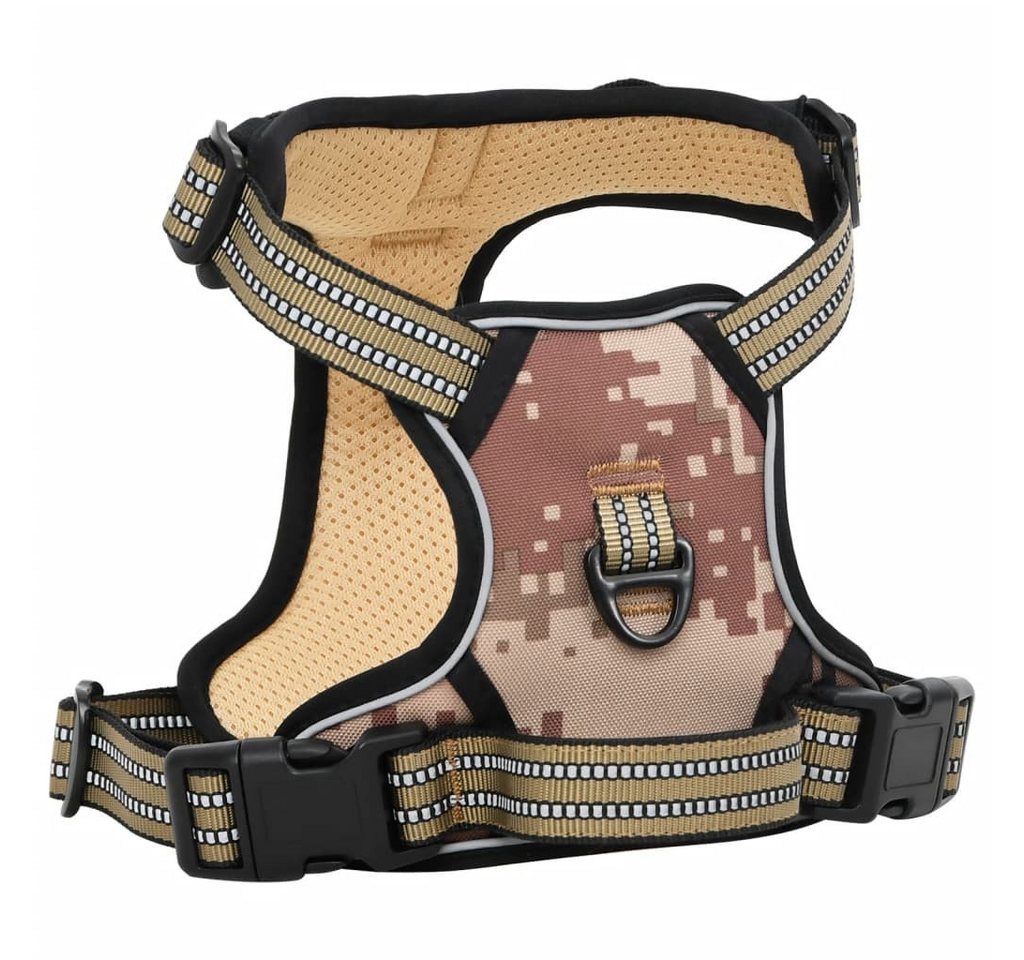 Thumbnail - vidaXL Geschirr, Hundegeschirr Reflektierend Verstellbar Camouflage Braun XL