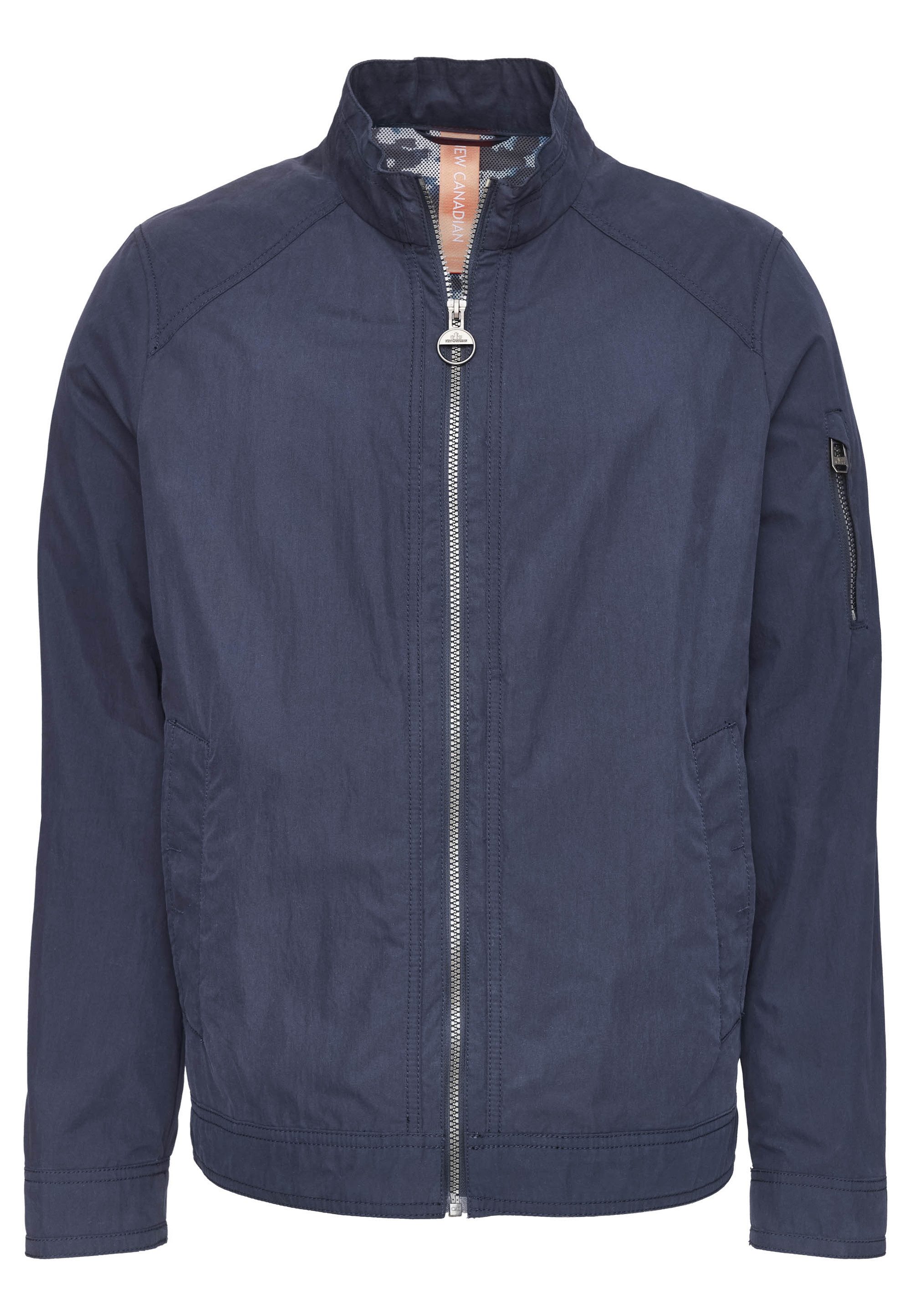 New Canadian Outdoorjacke Cool Cotton (1-St) mit verschließbarer Armtasche