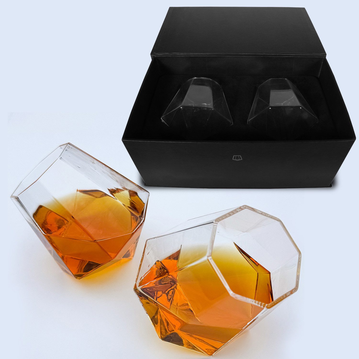 Whiskyglas Mad Monkey - Diamant Gläser (2er Set)