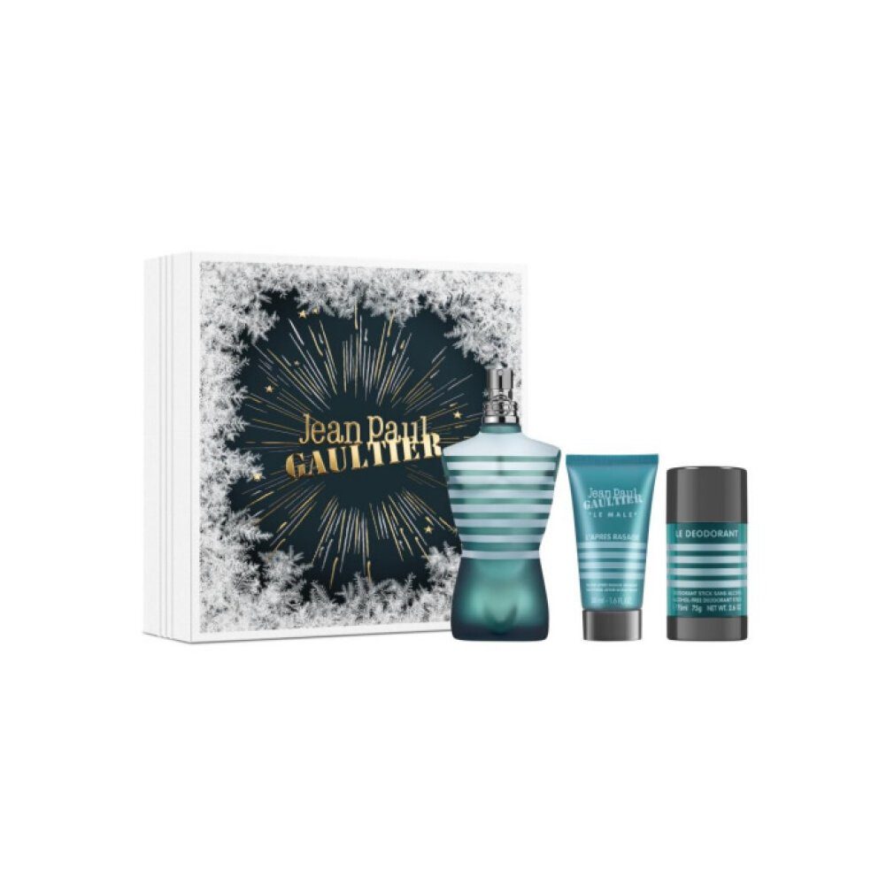 JEAN PAUL GAULTIER DuftSet Le Male EdT 125ml Set 3 Artikel Christmas 2023