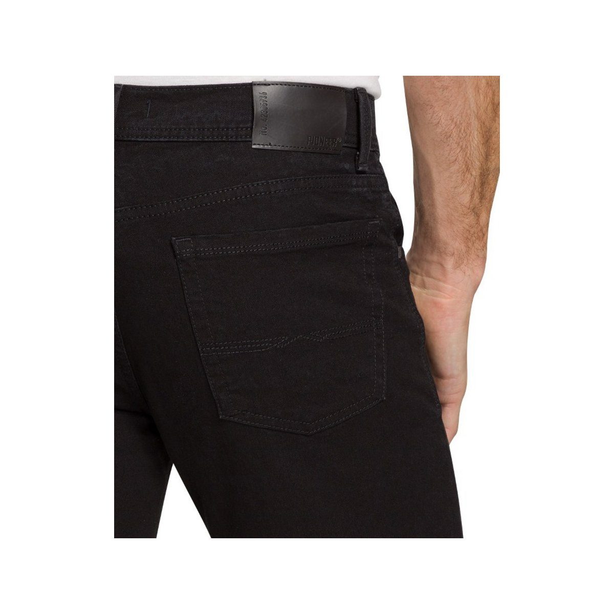 Pioneer 5-Pocket-Jeans Authentic schwarz (1-tlg) Jeans