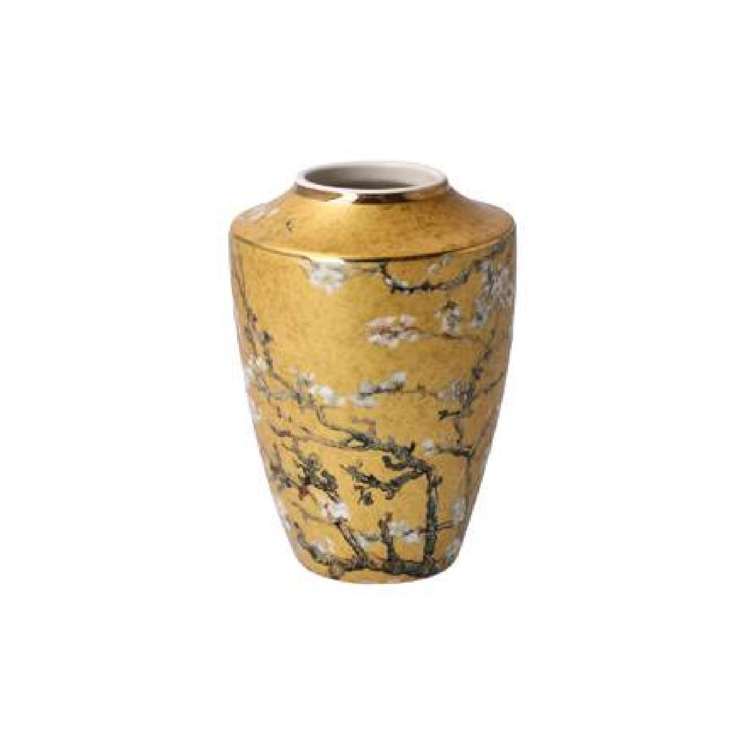Goebel Dekovase Goebel Vase Mandelbaum gold 13cm