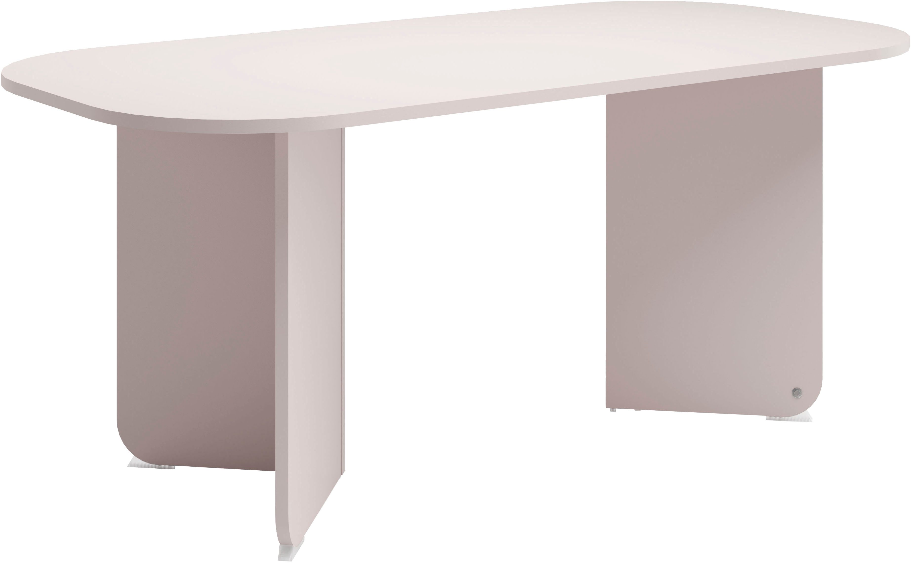 TOM TAILOR HOME Esstisch ROUNDES TABLE, Tischplatte und -beine mit gerundeten Ecken.
