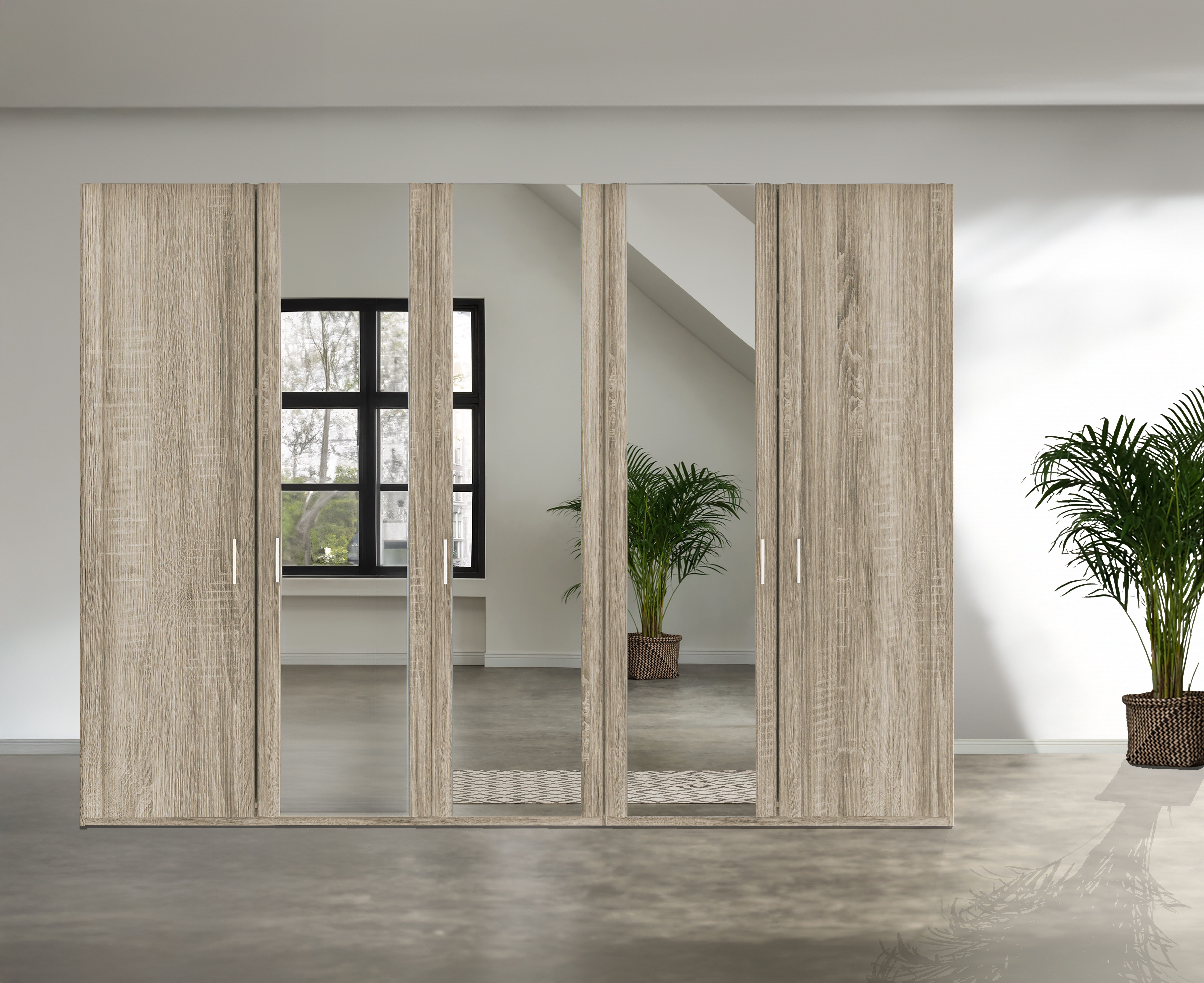 WIEMANN Kleiderschrank Bern hochwertige Beschläge inkl. Türdämpfung