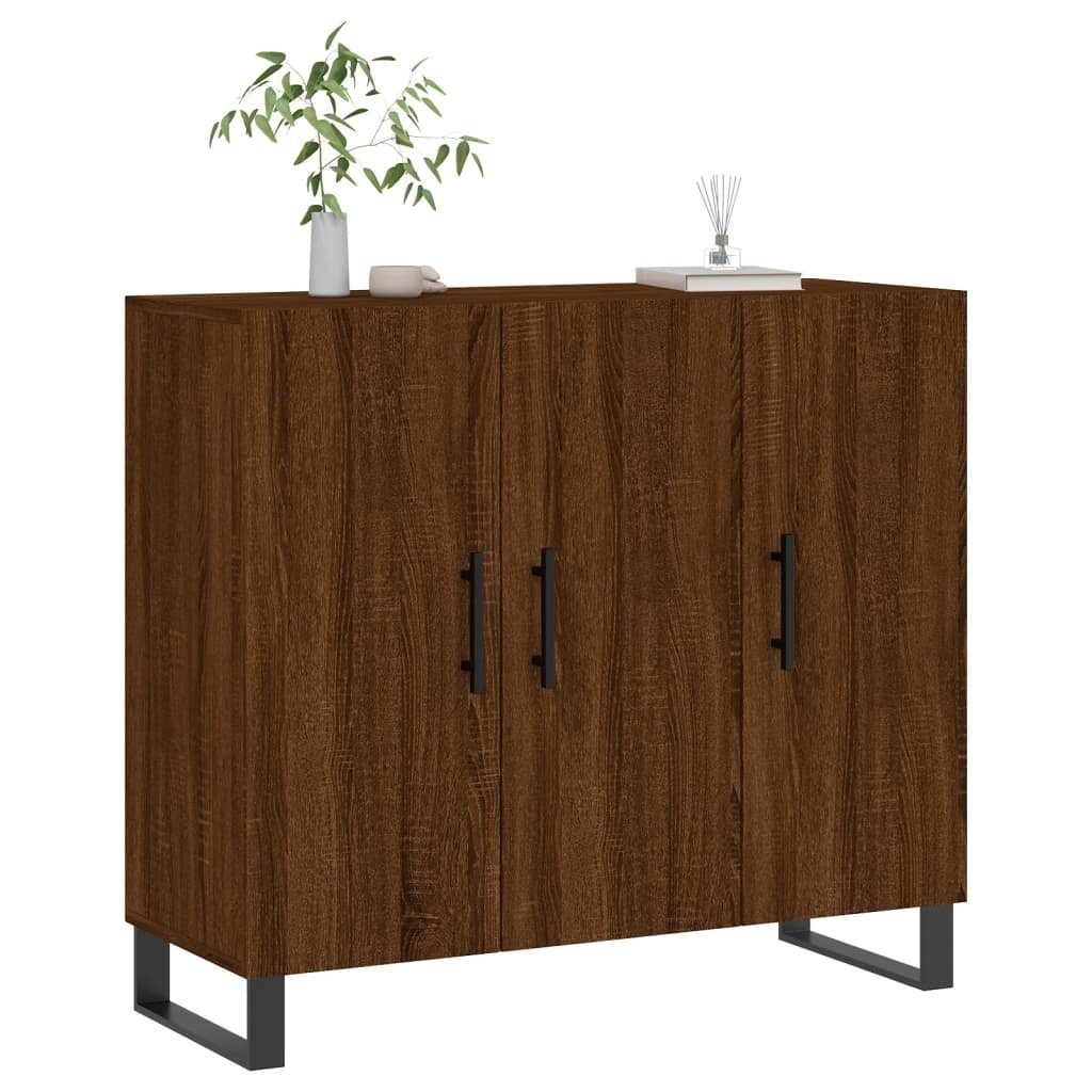 vidaXL Sideboard Sideboard Braun Eichen-Optik 90x34x80 günstig online kaufen