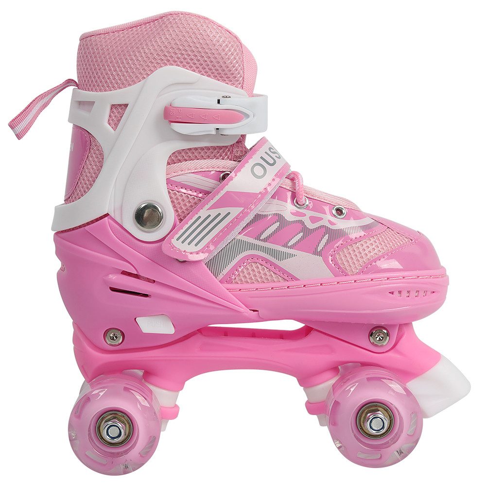 JEOBEST Rollschuhe Verstellbare Rollschuhe für Kinder, Atmungsaktiv Quad Skates, Für Mädchen und Jungen, Weihnachts Geschenke, Größen 27-37 – Bild 5 von 5