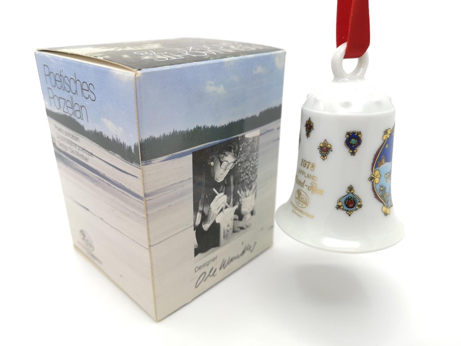 Hutschenreuther Christbaumschmuck Glocke 1978 in OVP (1-tlg) günstig online kaufen