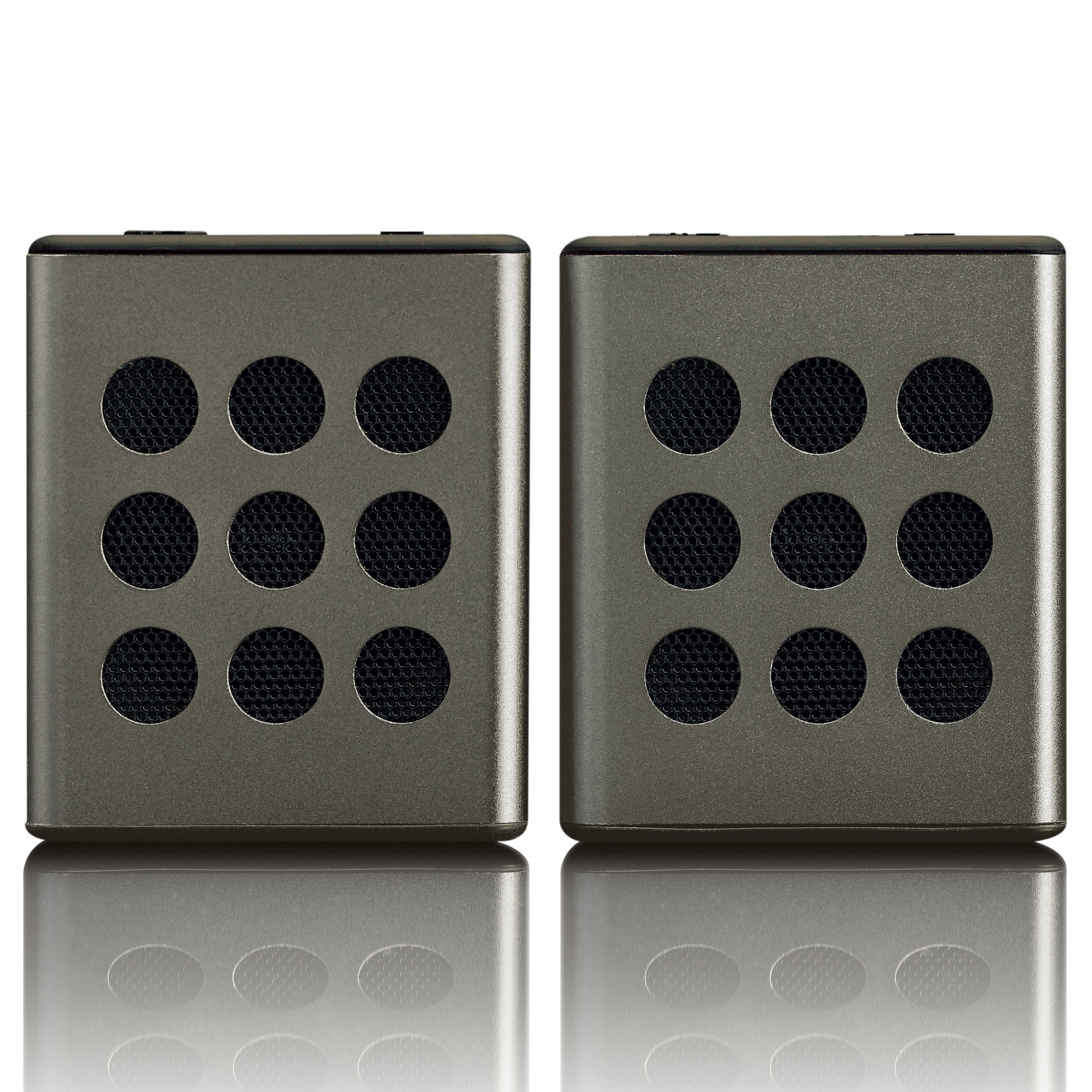 Lenco BTP-200BK Stereoanlage (5 W, einzeln oder im Paar mit 2x 5-Watt-Lautsprechern & 8 Std. Akkulaufzeit)