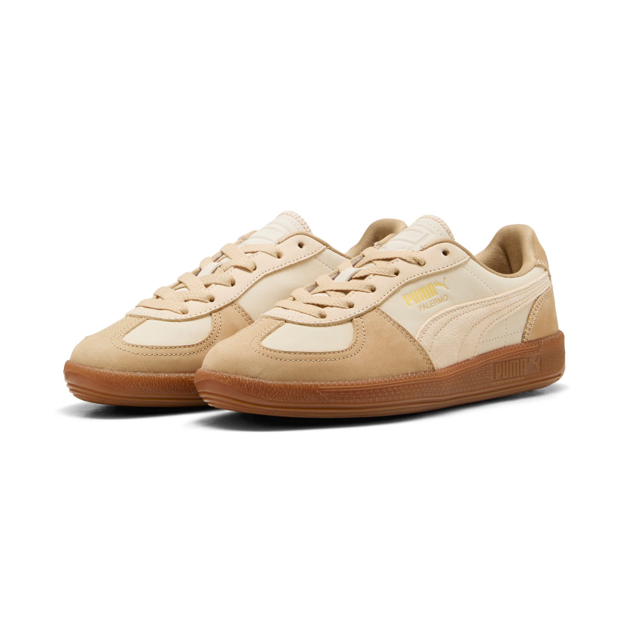 Puma PALERMO LUX WNS Sneaker mit Plateausohle, aus Leder, mit Gummilaufsohle, mit Schnürung