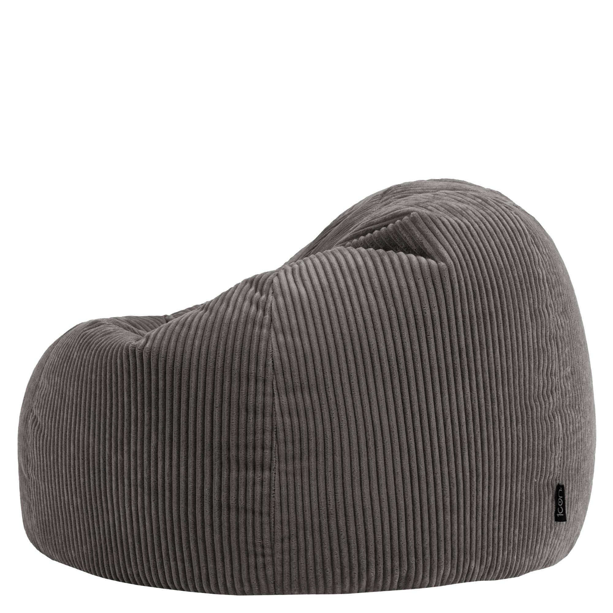 icon Sitzsack Erwachsene XXL aus Cord „Kingston“, Sitzsack XXL, Made in Germany, für Erwachsene & Kinder, für Wohnzimmer – Bild 5 von 5