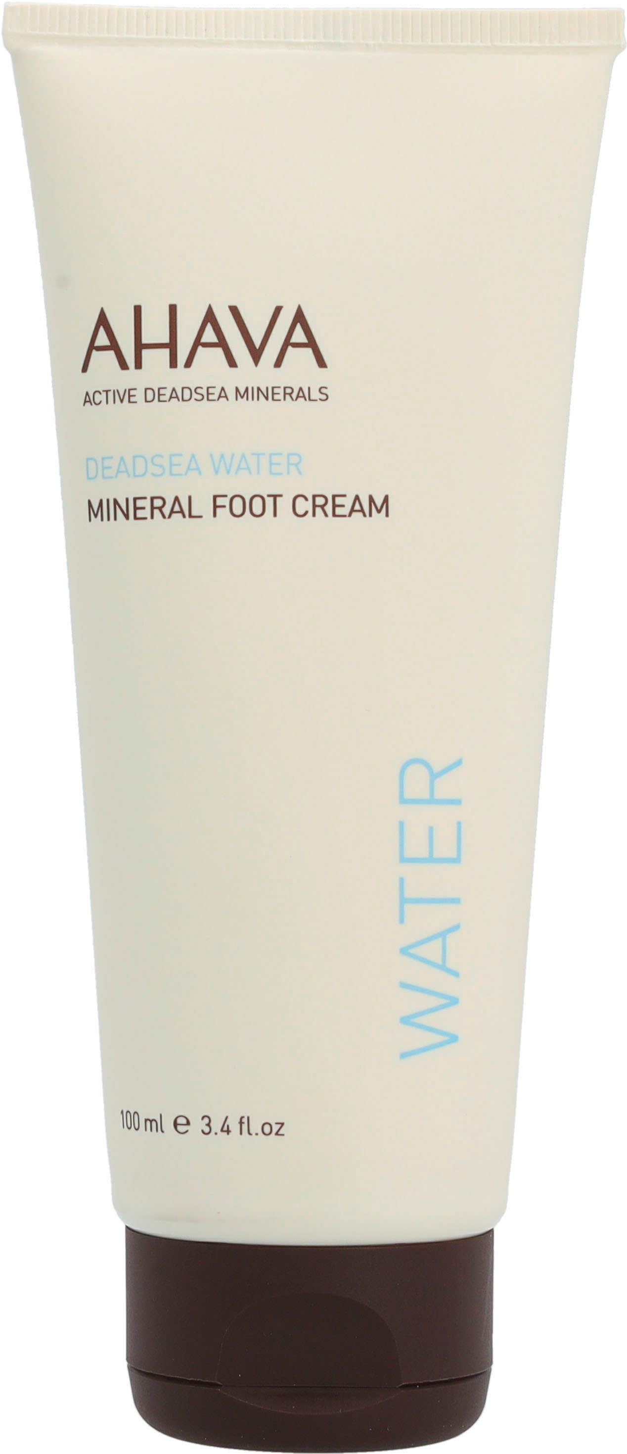 AHAVA Fußcreme Mineral Water Foot Damen Cream, Deadsea