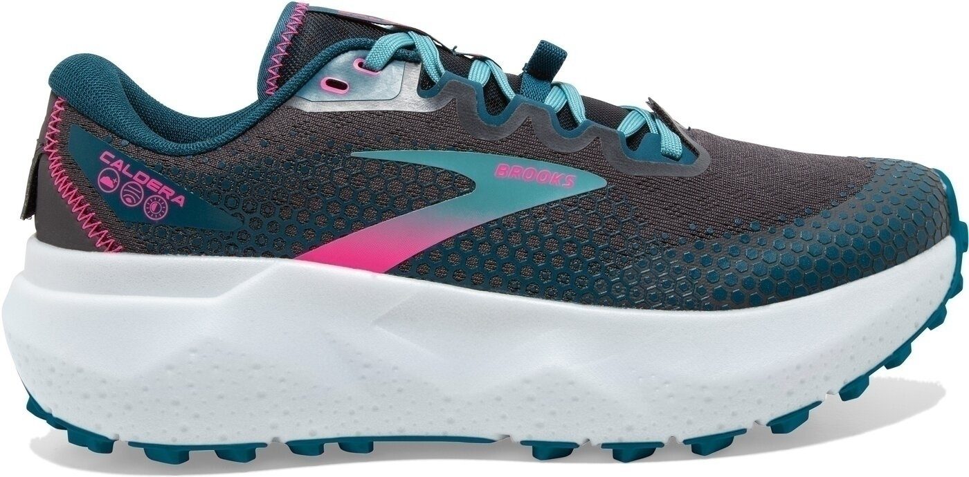 Brooks Caldera 6 Damen Laufschuhe weiß/schwarz/blau/pink günstig online kaufen