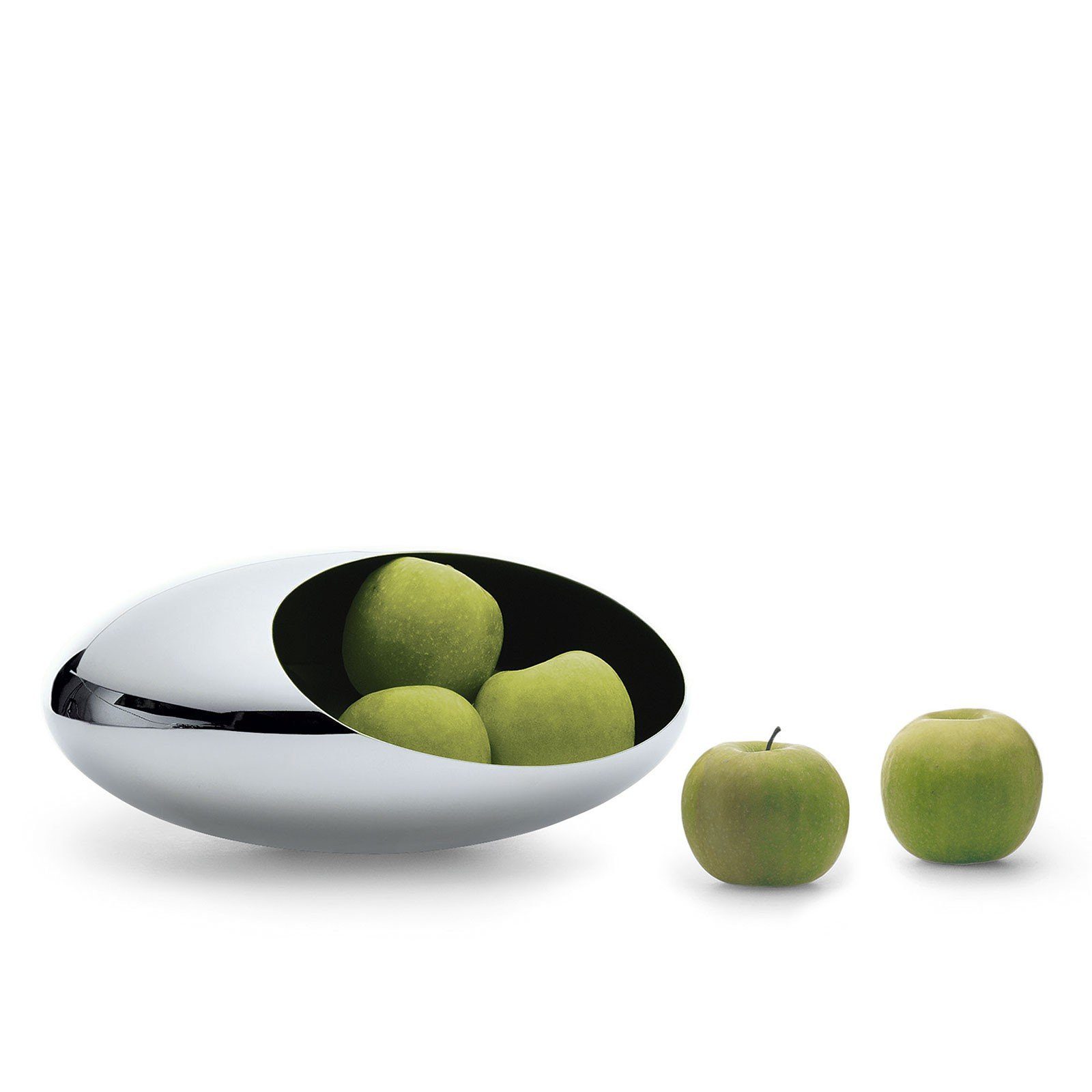 PHILIPPI Dekoschale COCOON Fruchtschale Obstschale, PHILIPPI Dekoschale COCOON Fruchtschale Edelstahl hochglanzpoliert