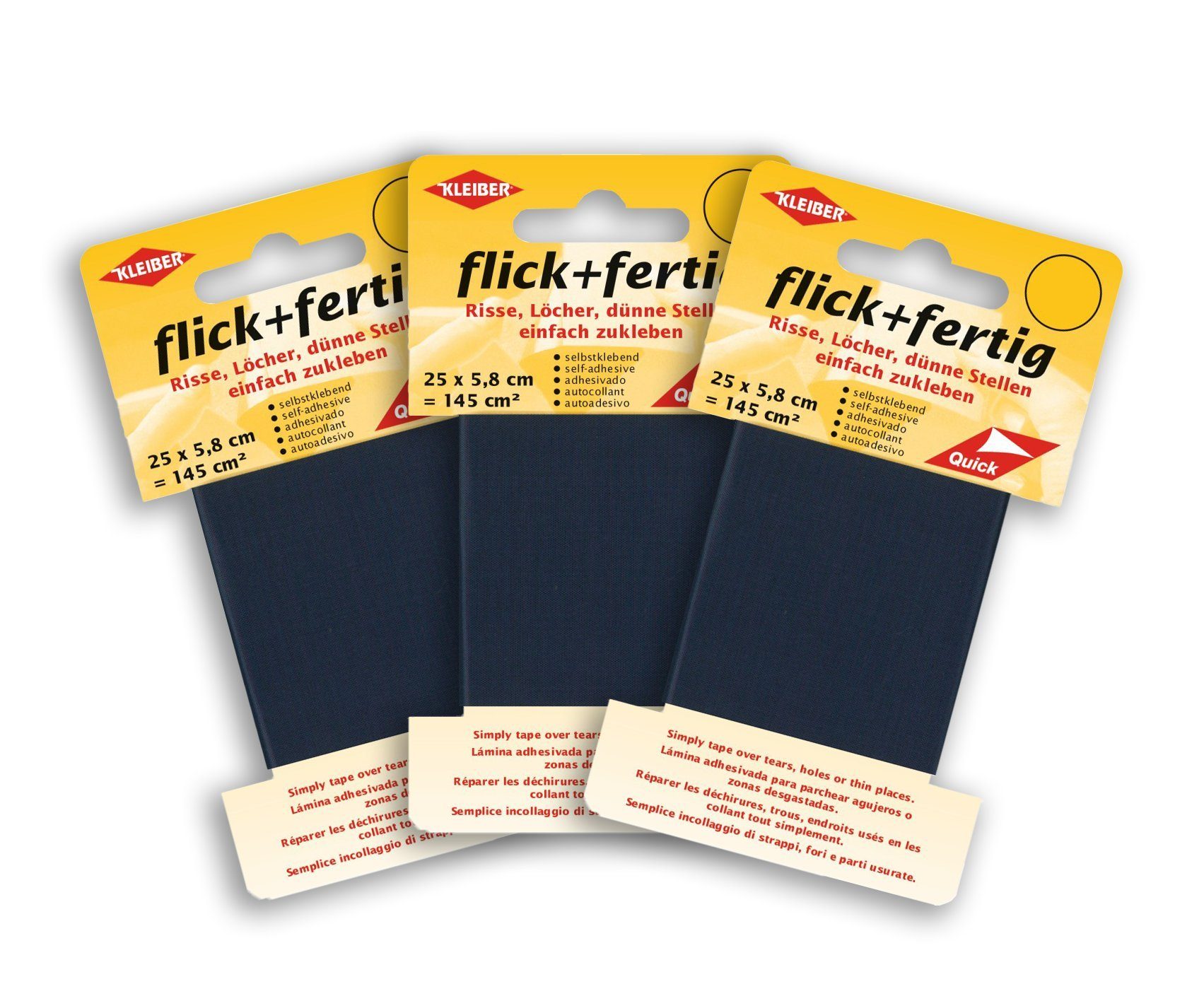 KLEIBER Reparatur-Set Flick + Fertig, dunkelblau