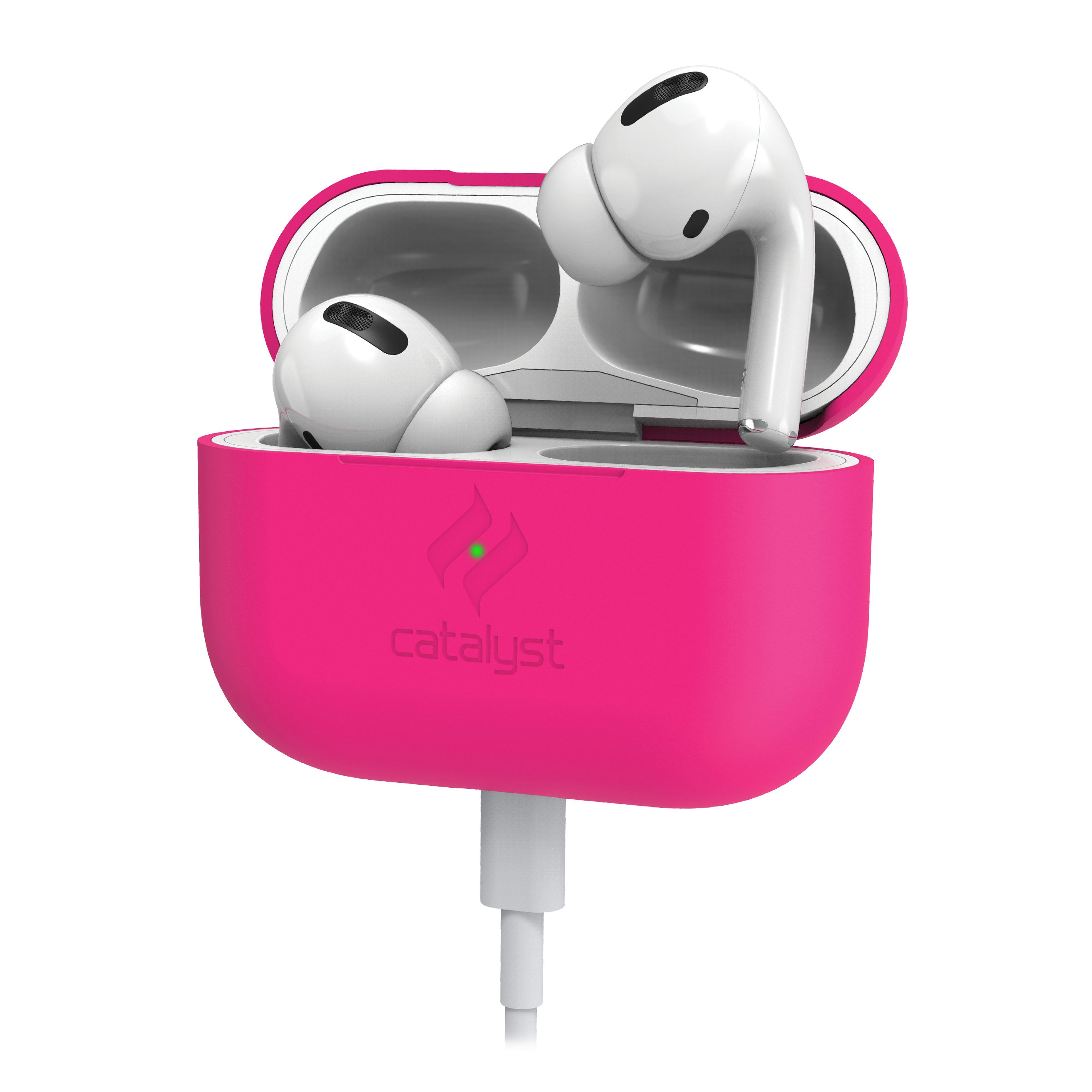 Catalyst Kopfhörer-Schutzhülle Slim Case, für AirPods Pro, Neon Pink