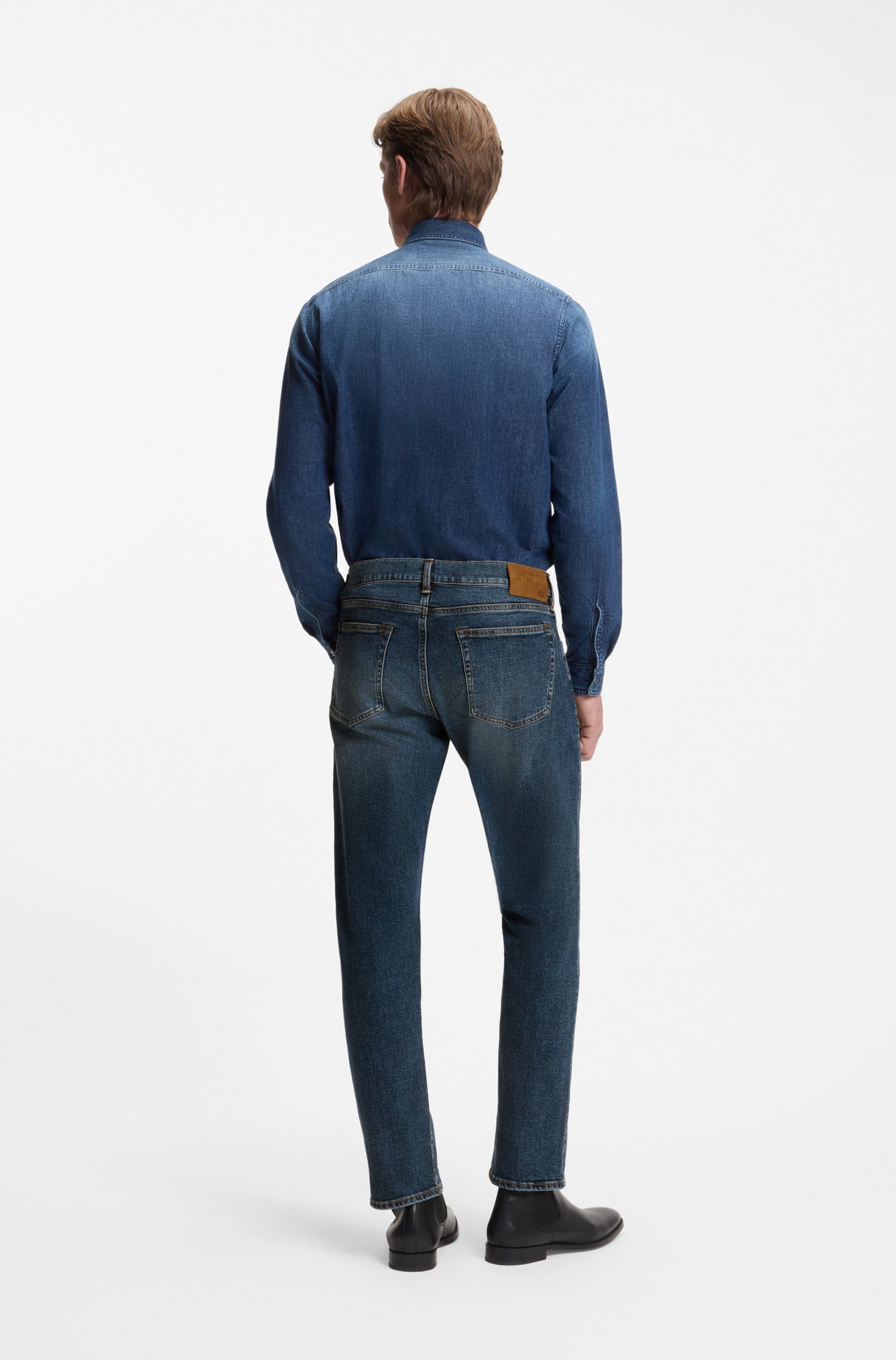 BOSS 5-Pocket-Jeans Jeans aus Stretch-Denim (1-tlg)