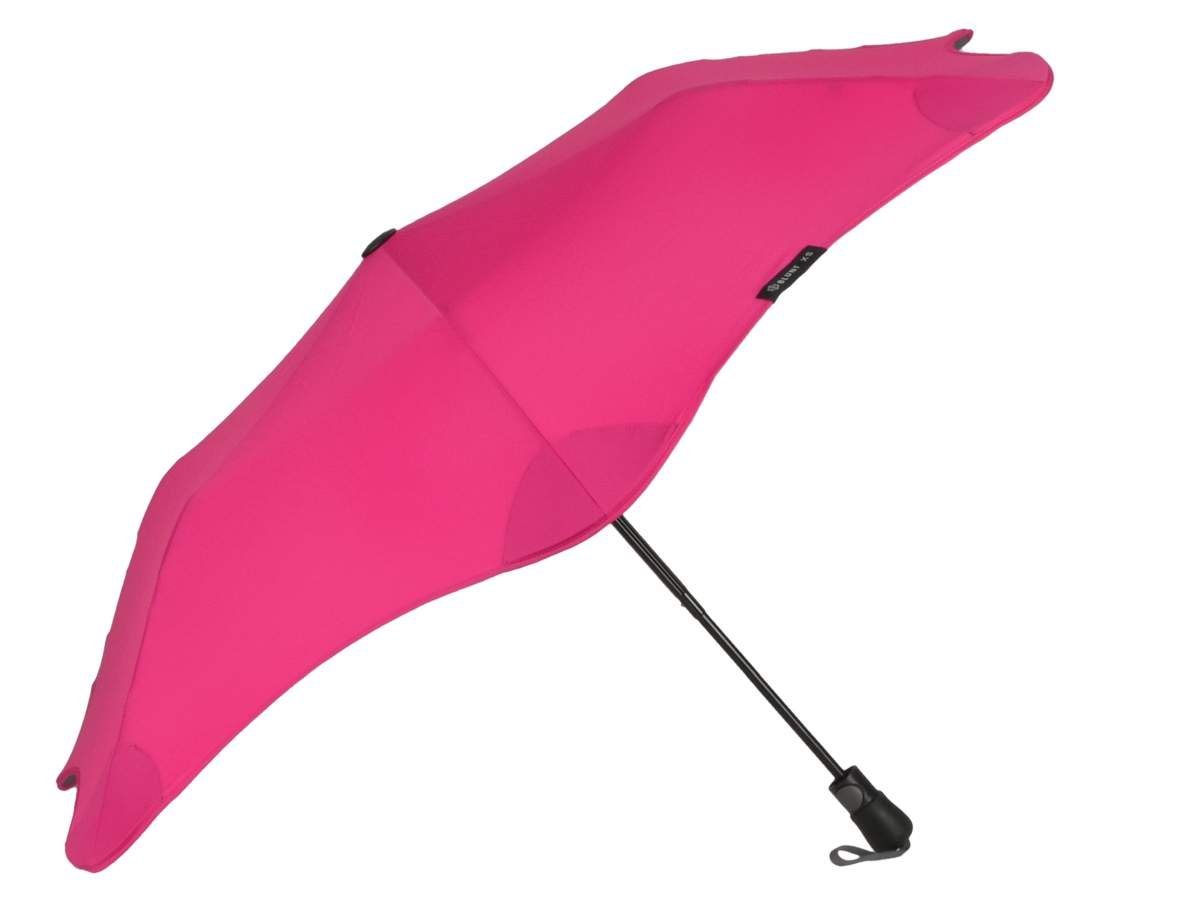 unterwegs, und Metro, Regenschirm, pink für Taschenschirm, Auto Blunt Durchmesser 96cm Taschenregenschirm