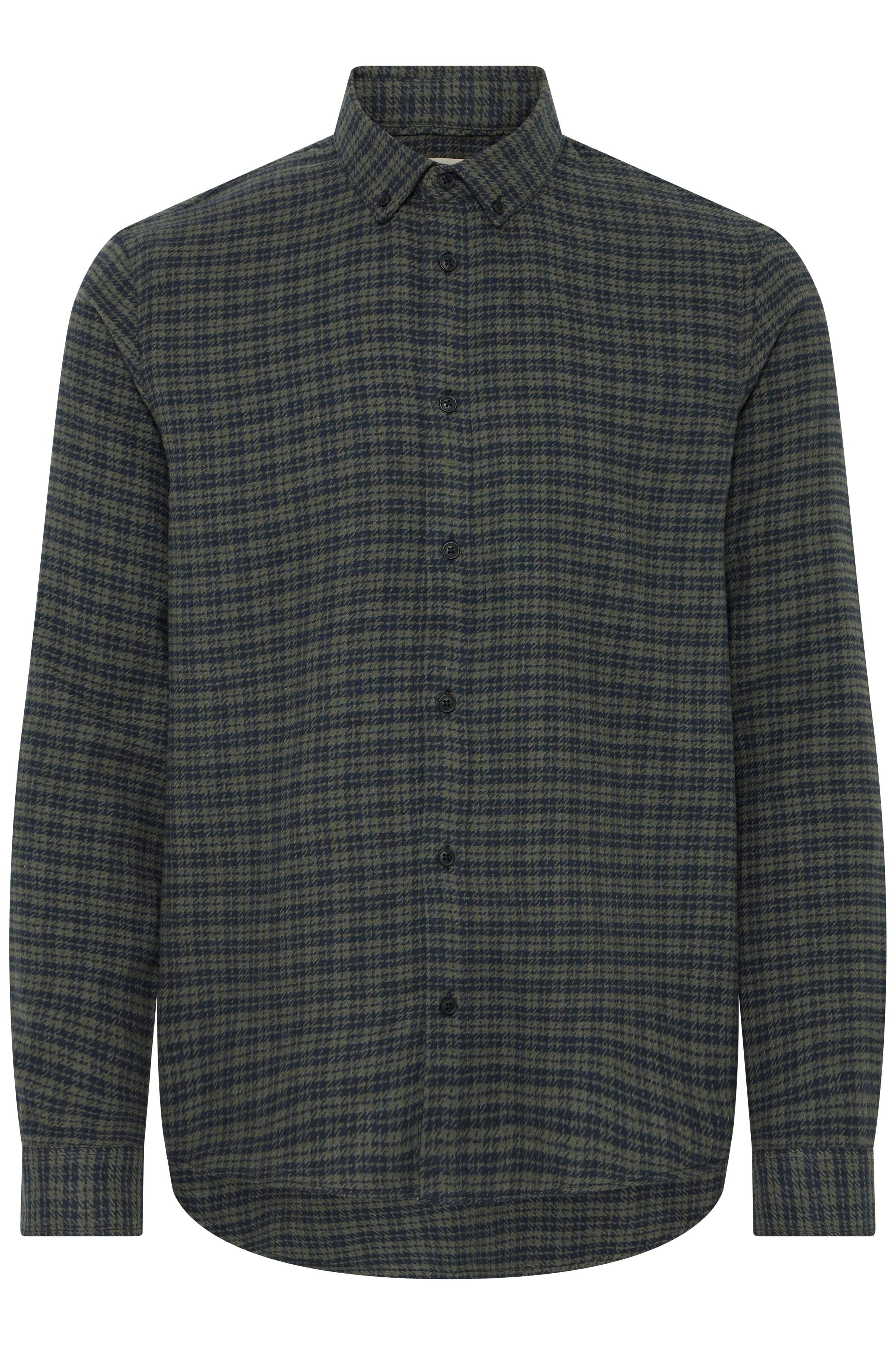 Blend Langarmhemd BHCLARK SHIRT Materialmix, regular fit